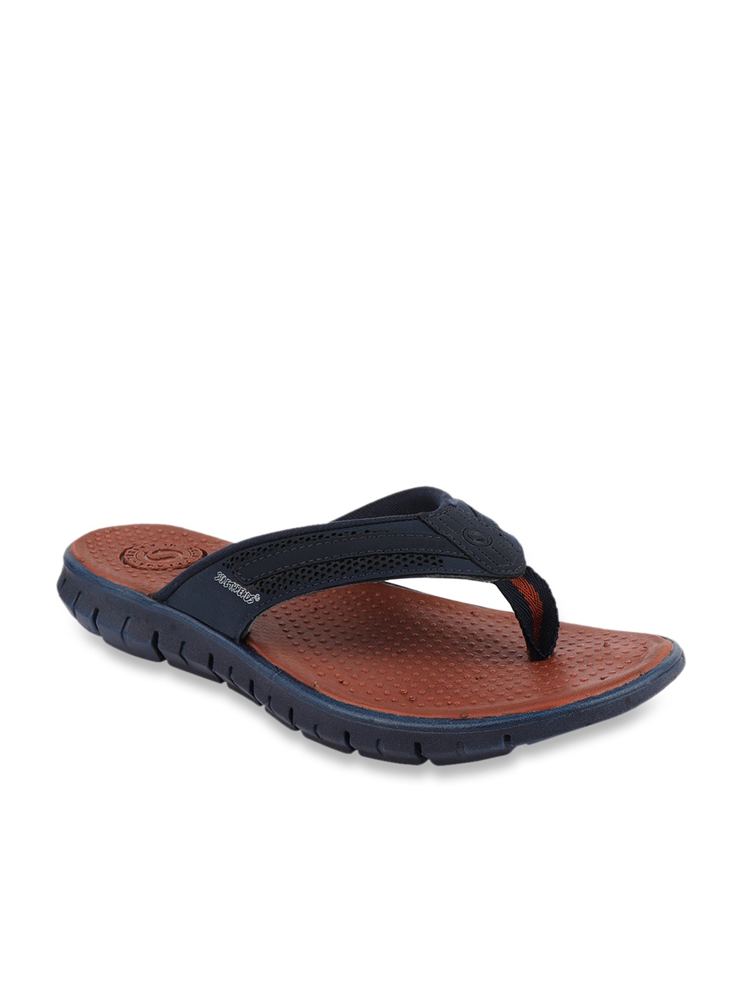 Buy Solethreads Men s COLE Navy Flip Flops for Men at Best Price