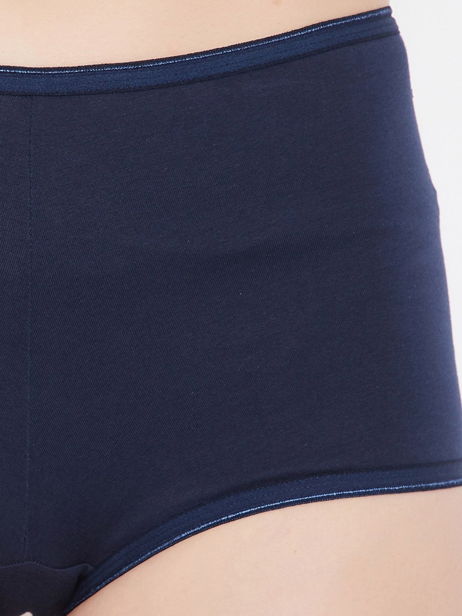 Buy Clovia Blue Cotton Boyshorts Panty for Women Online @ Tata CLiQ