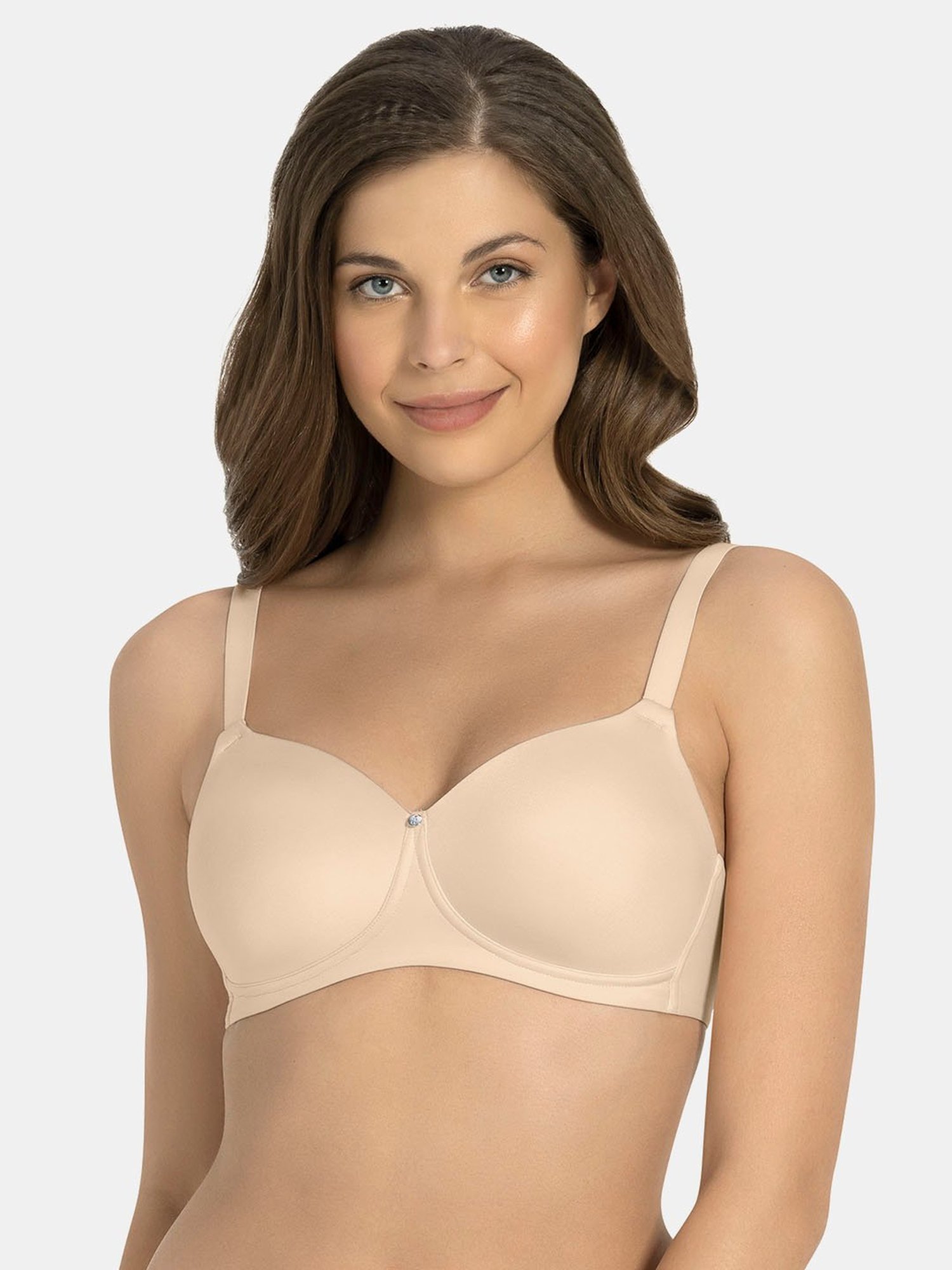 Buy Amante Almond Non Wired Padded T-Shirt Bra for Women Online @ Tata CLiQ