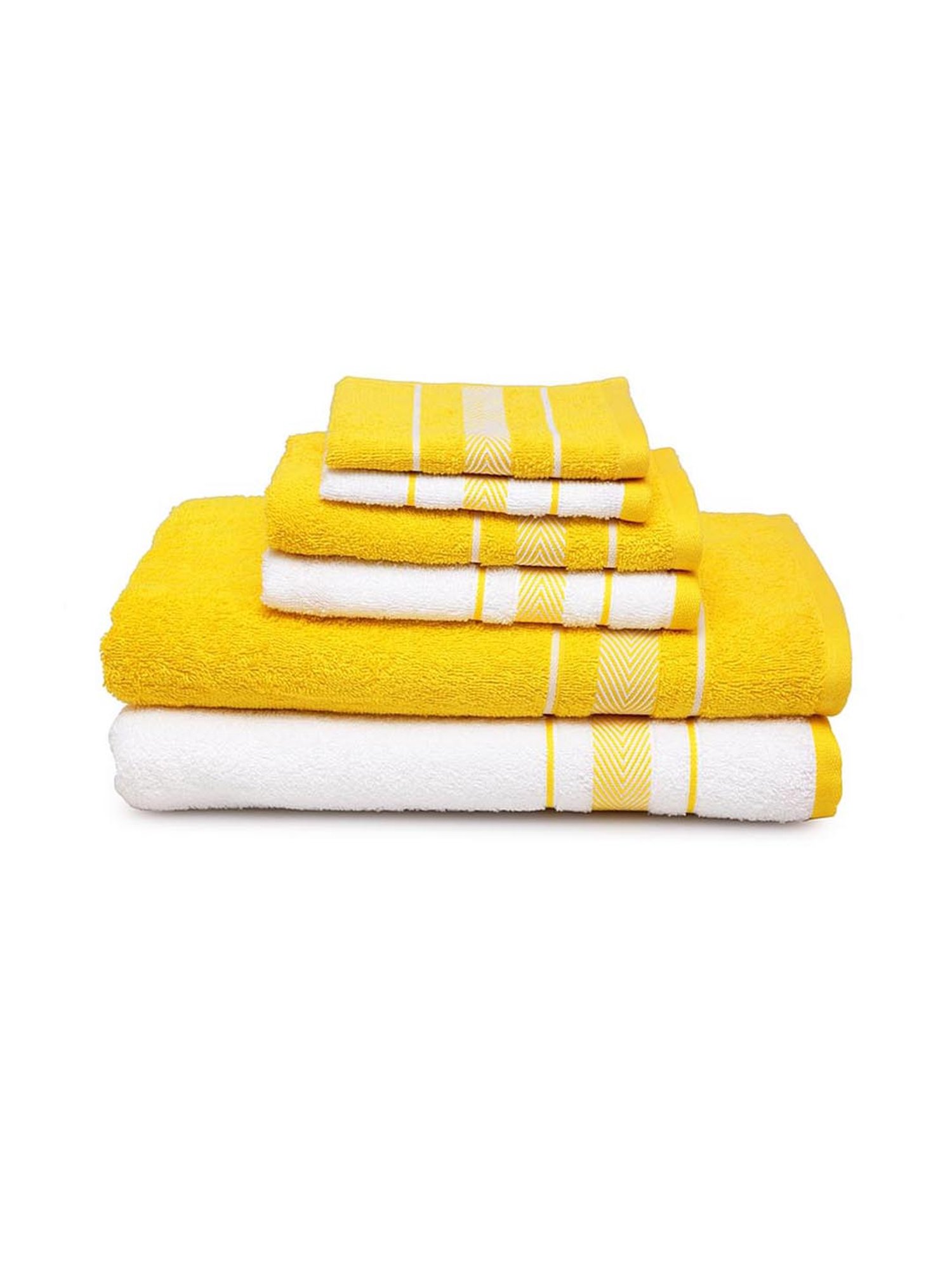 Welspun Bath Carnival 6 Pcs Towel Set