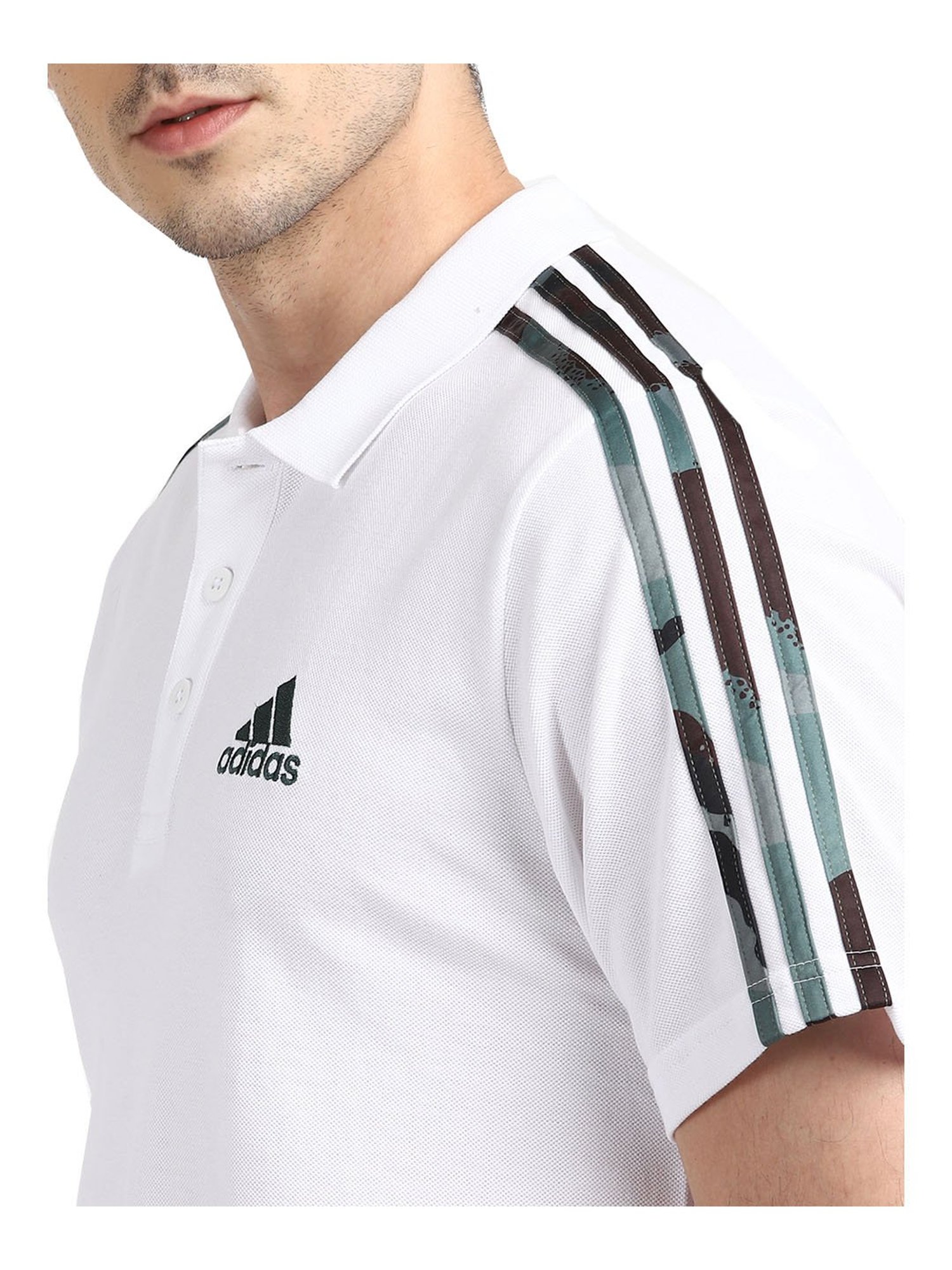 adidas camo polo