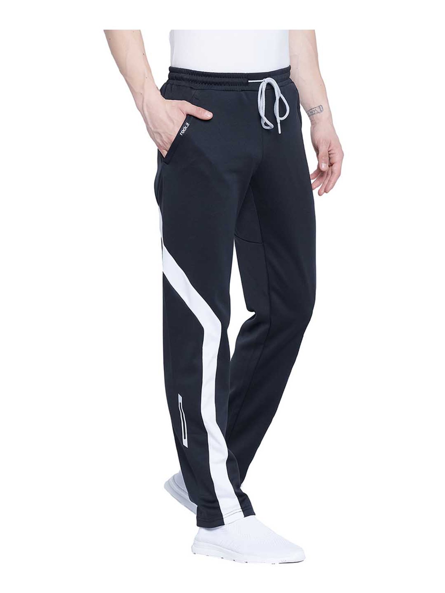 Buy Rock Your Kid Black Wash Track Pants Online At Bambini NZ