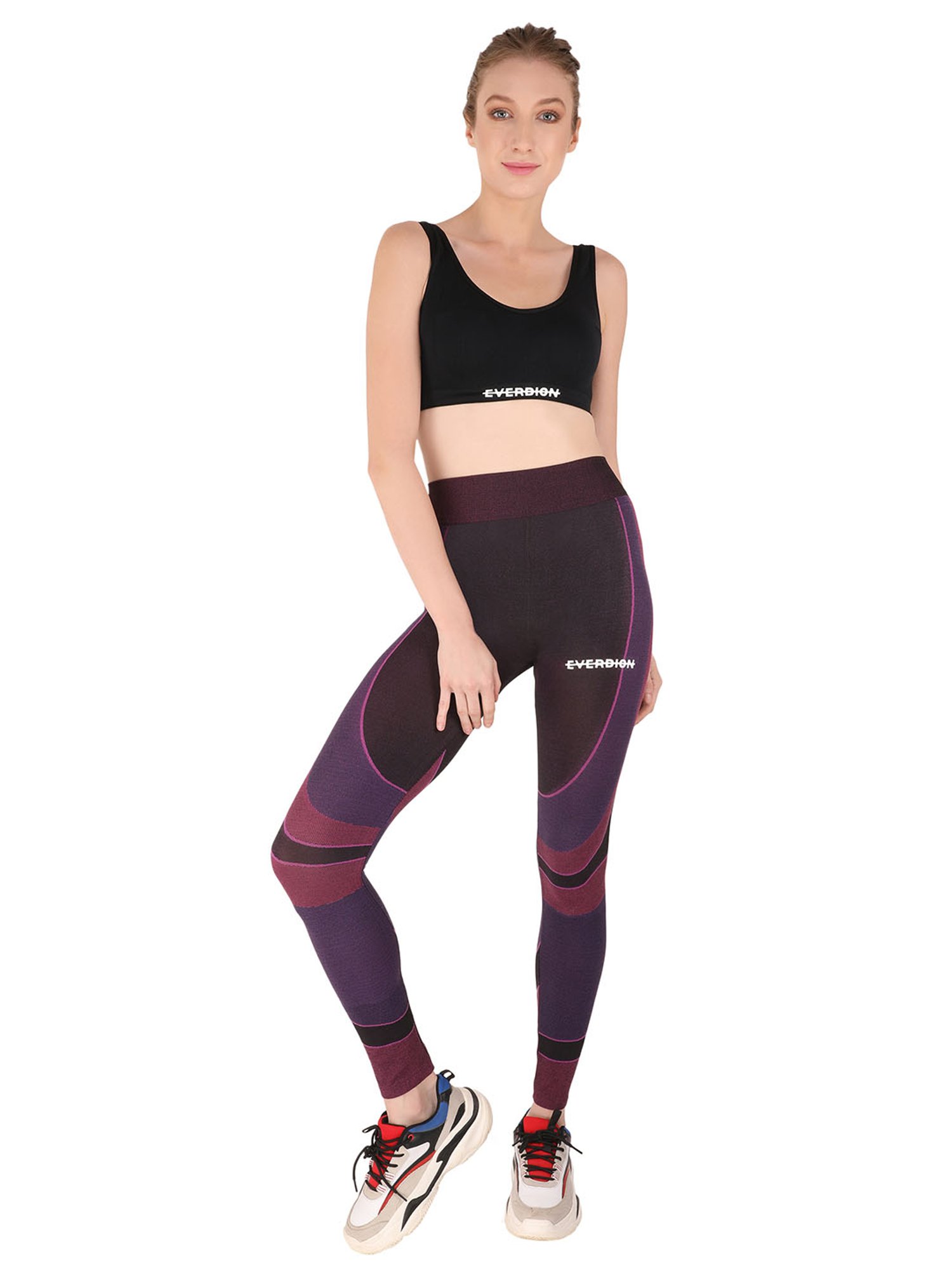 Buy EVERDION Olive Non Wired Padded Sports Bra for Women Online @ Tata CLiQ