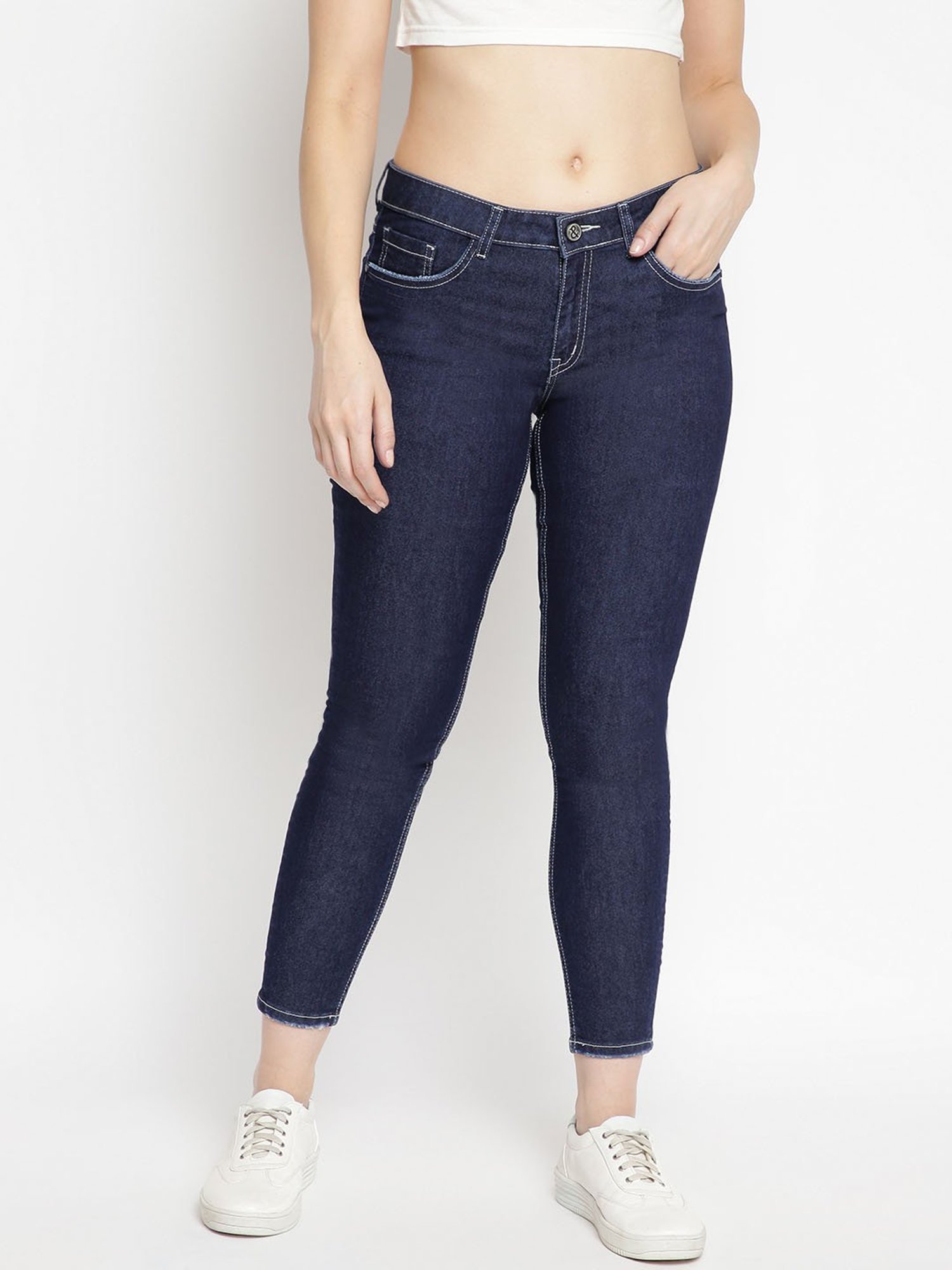 Buy Wholesale B2B DVG Women High Waist Jeans in india