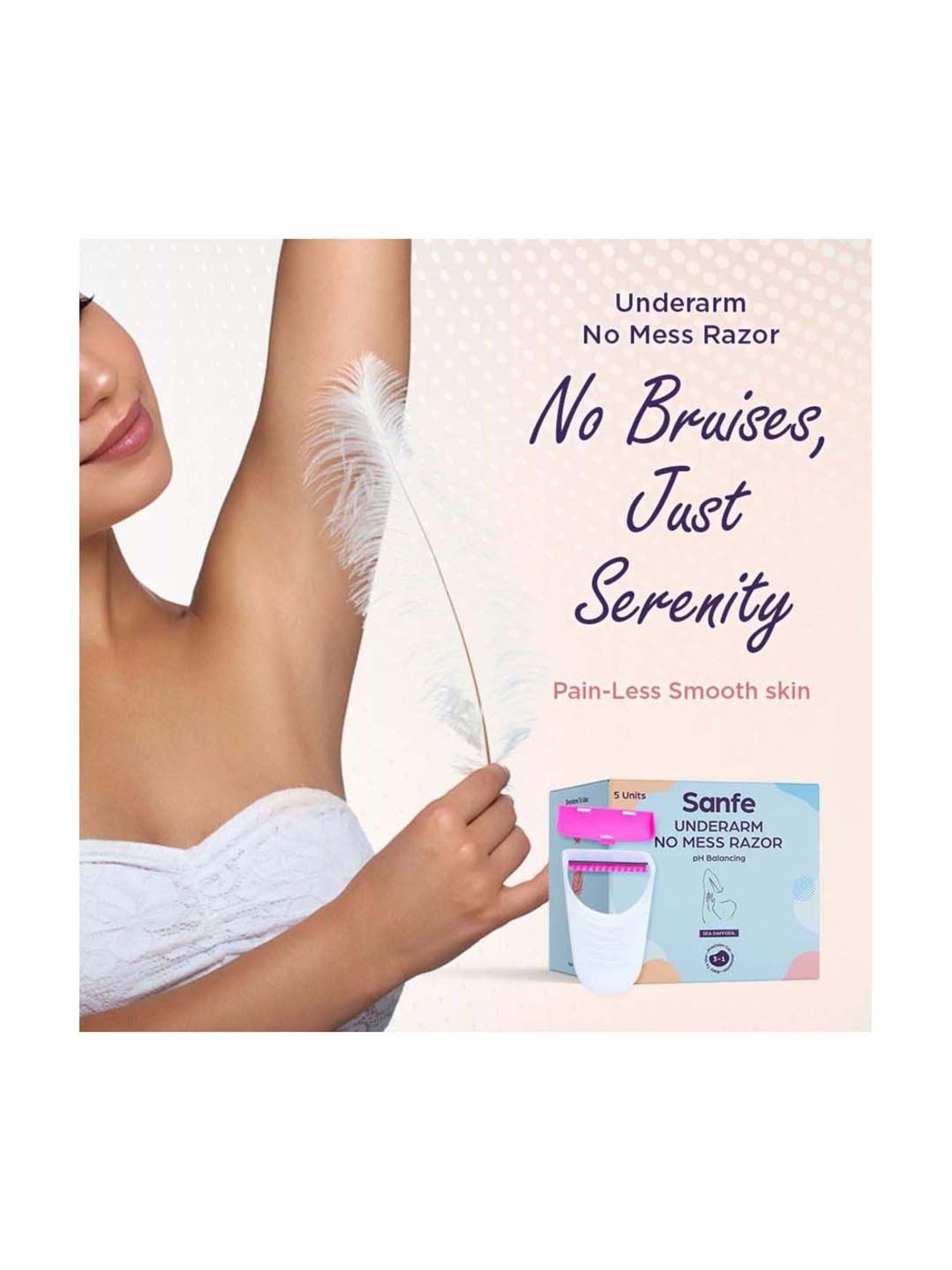 sanfe underarm no mess razor