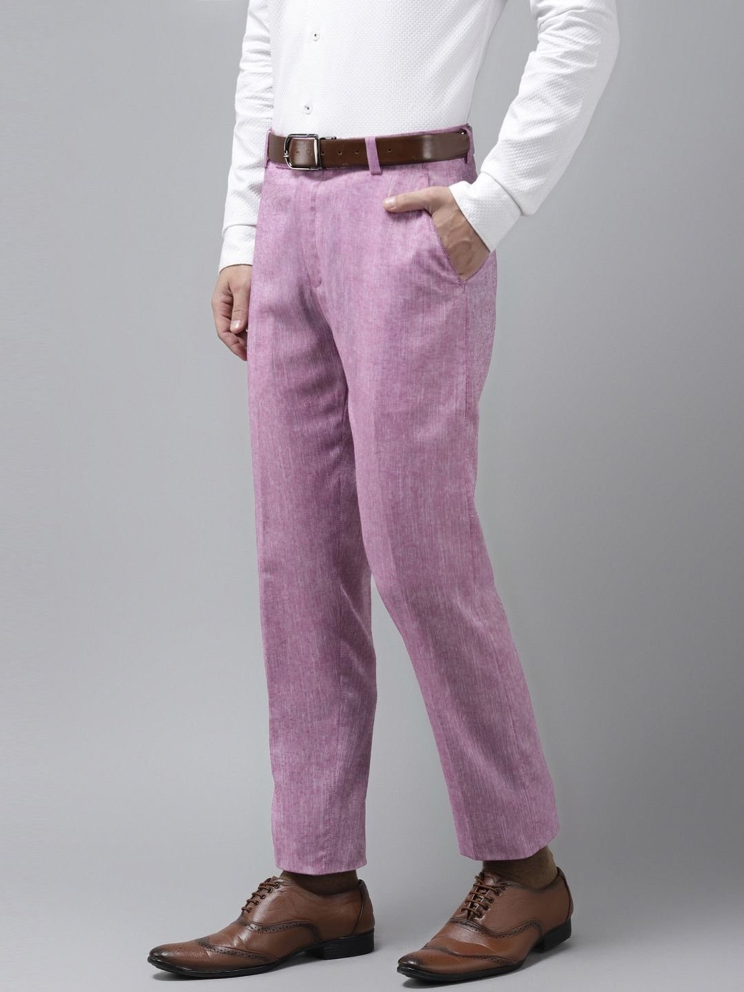 Purple Straight Cut Corduroy Pants 90s Hippie Retro High Waist Relaxed Jeans  | eBay