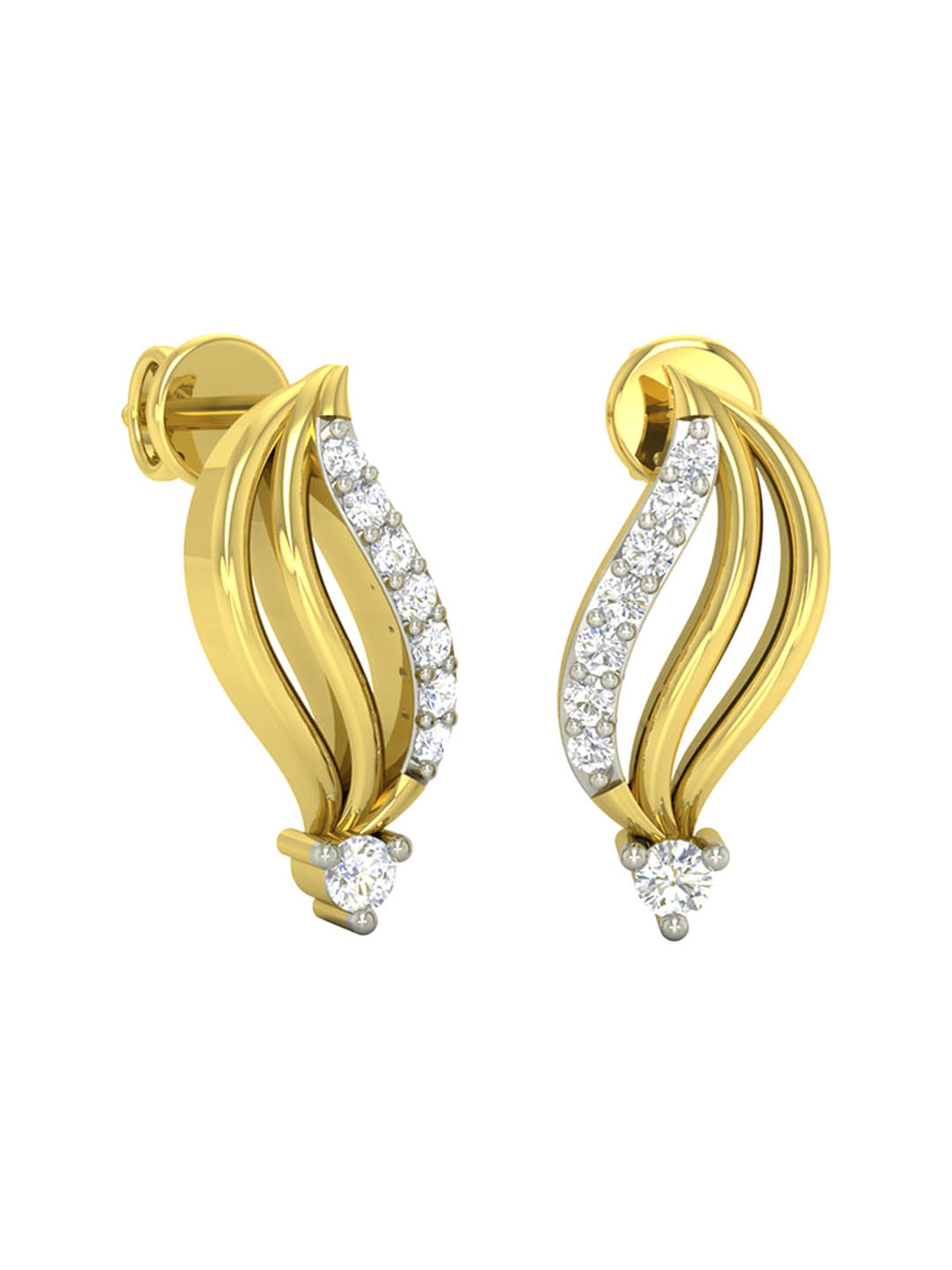 Waman hari pethe gold store earrings designs with price