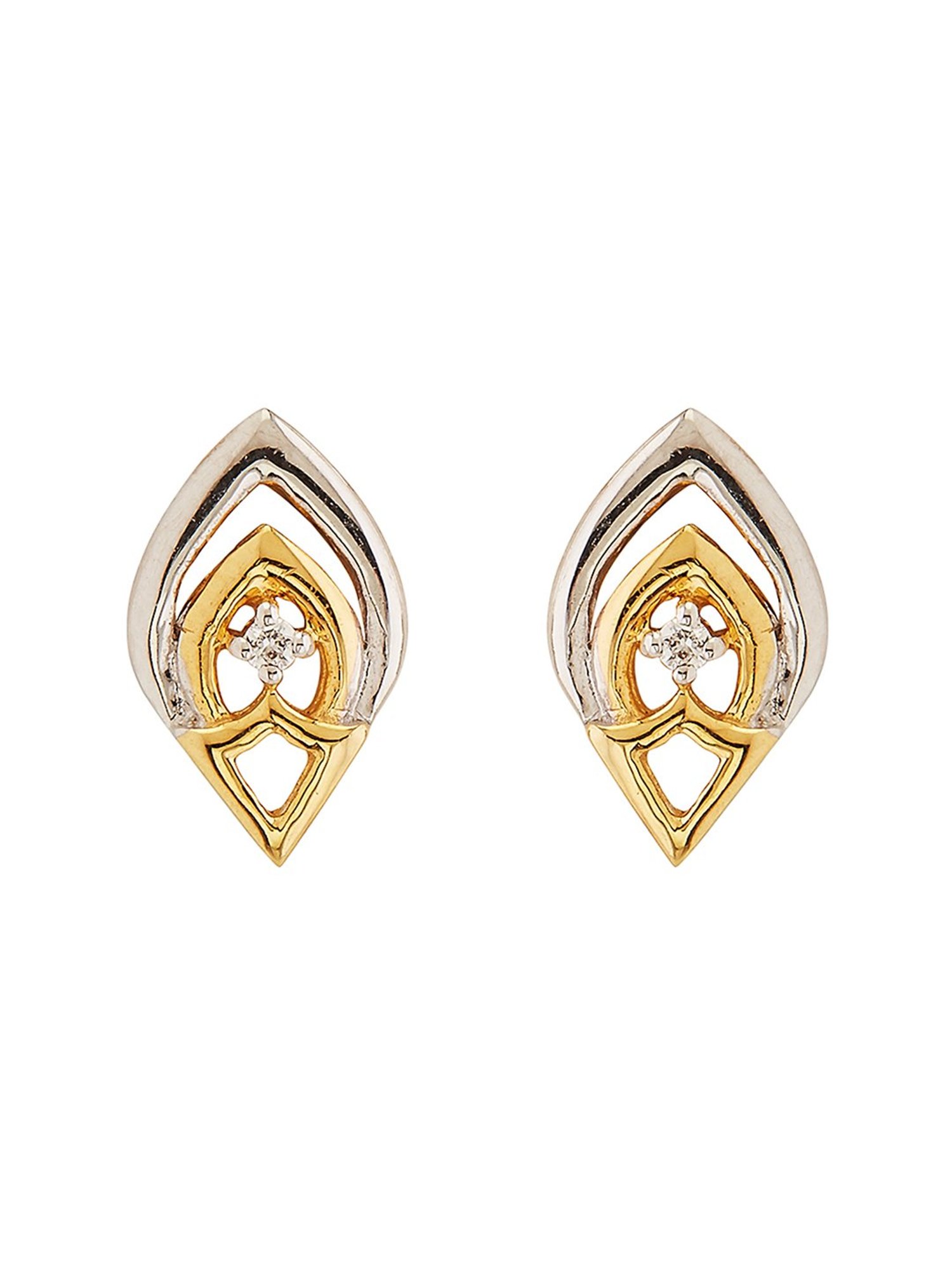 Buy WHP Kayra Gold Earring For Girls & Women, 22KT (916) BIS Hallmark Pure  Gold, Women's Jewellery, Fashion Accessories For Women, Anniversary Gift,  Simple Earrings For Women at Amazon.in