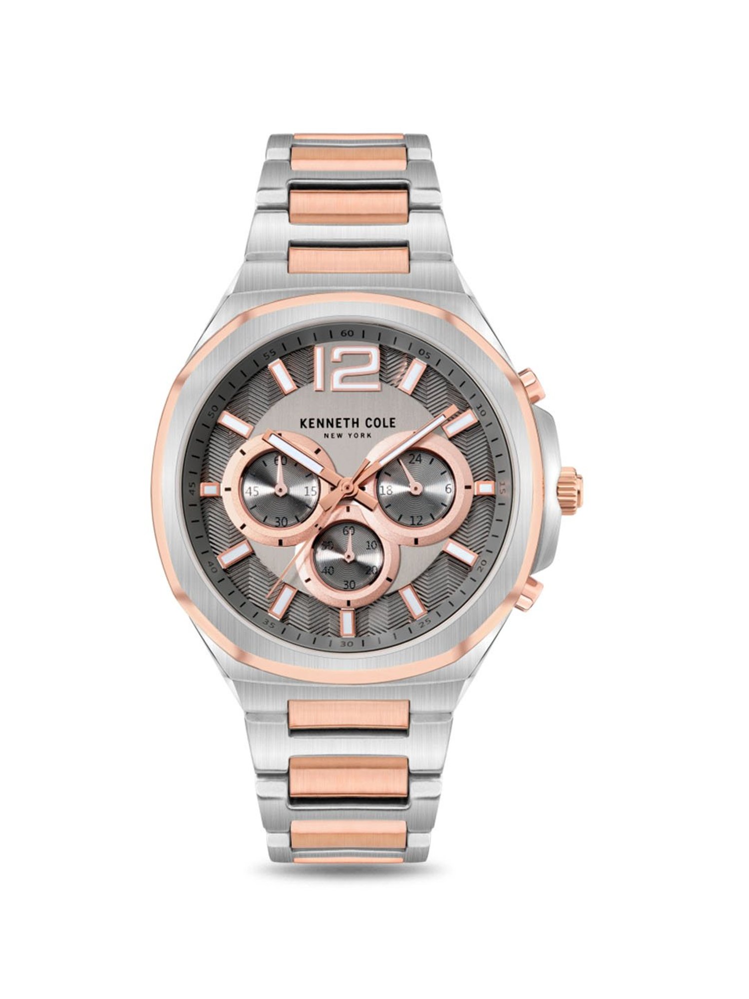 Amazon.com: Kenneth Cole New York Men's KC50892008 Classic Analog Display  Japanese Quartz Silver Watch : Clothing, Shoes & Jewelry