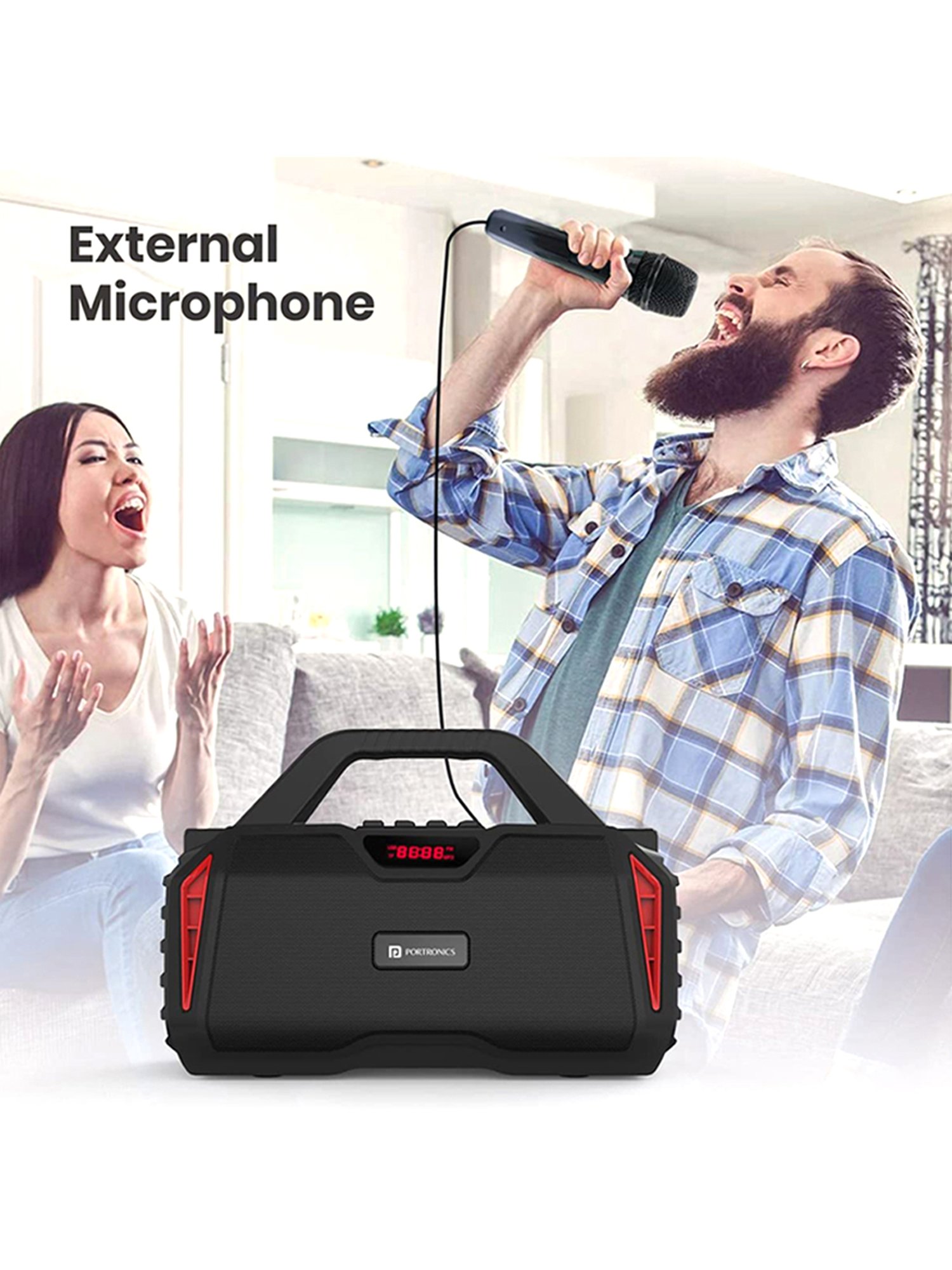 portronics chime 20w bluetooth speaker