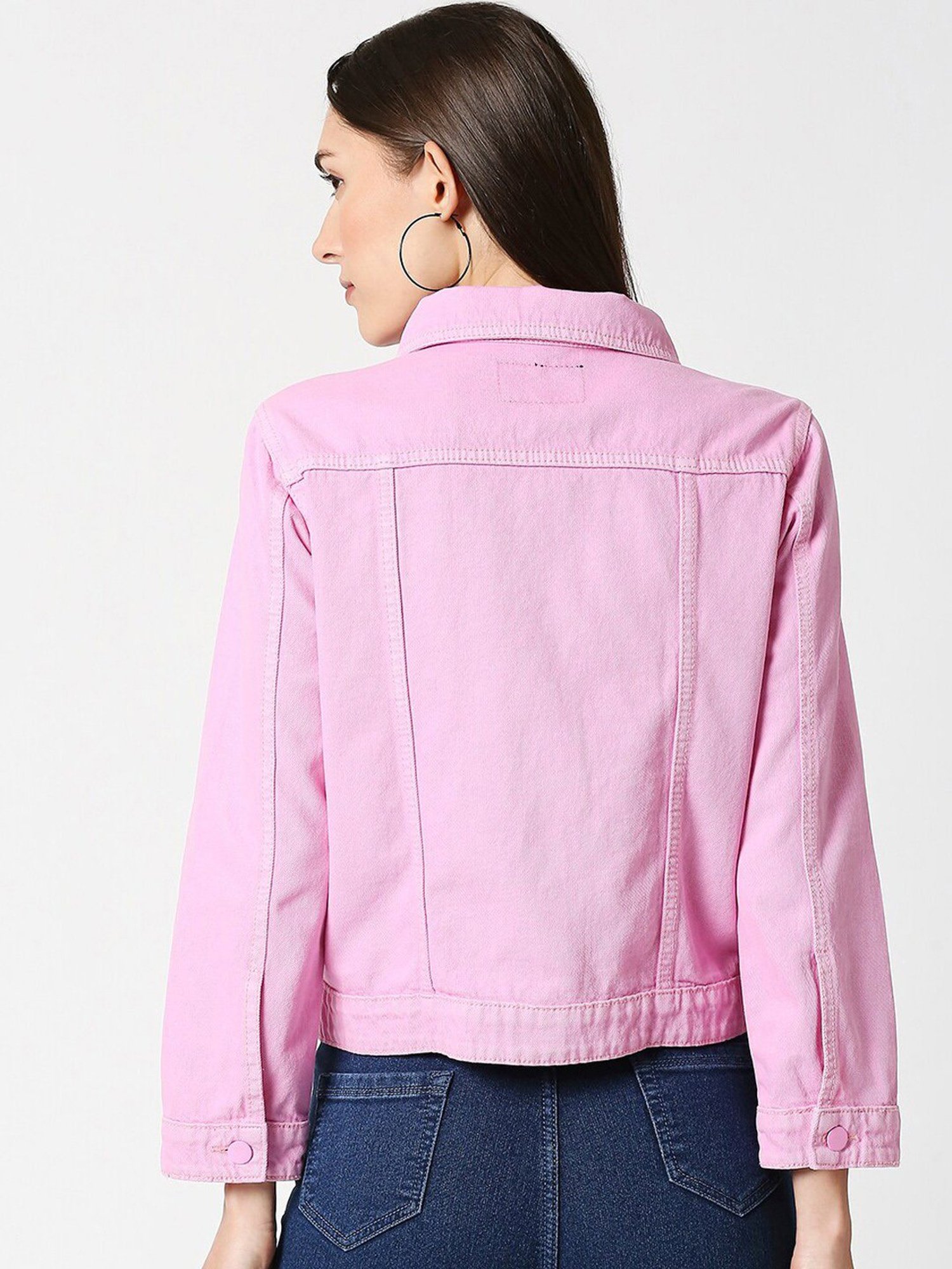 With a Whisper Denim Jacket in Hot Pink (Online Exclusive) – Uptown  Boutique Ramona