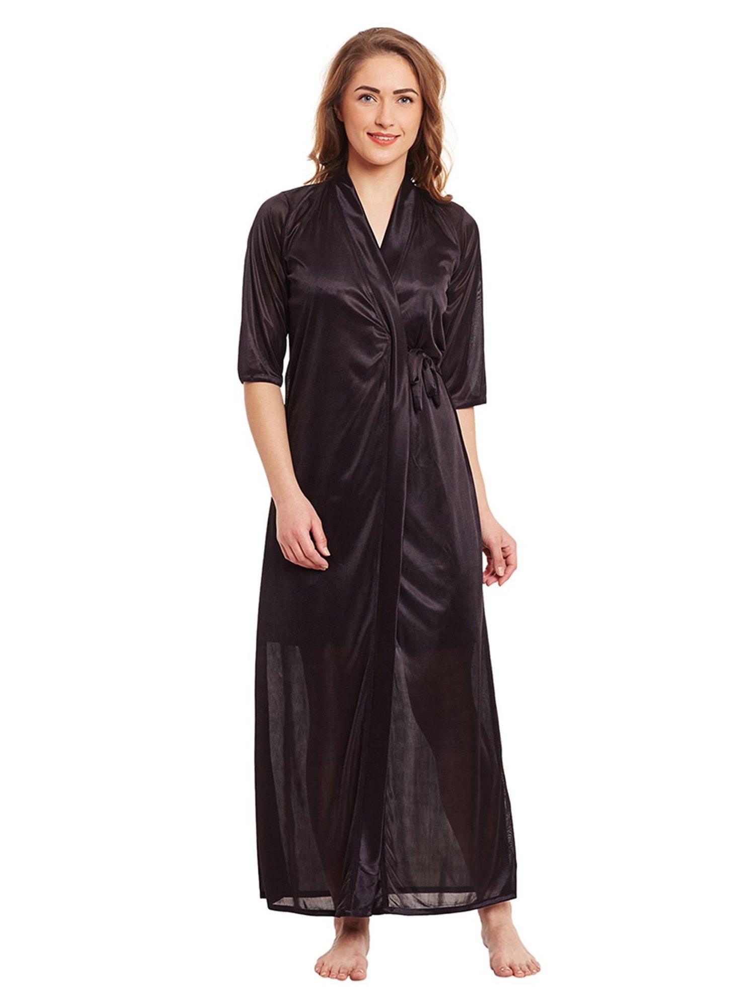 Buy Claura Milanch Cotton Full Sleeve Nighty Or Nightdress for Winter  Online at desertcartINDIA