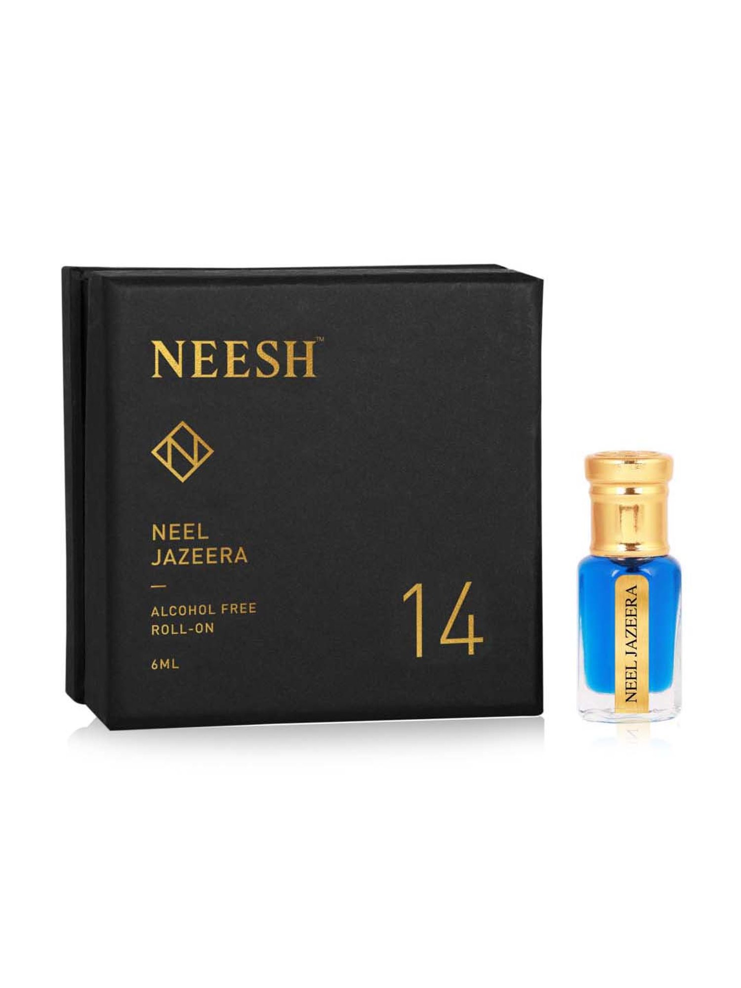 Buy NEESH Neel Jazeera Roll on With Long Lasting Attar Fragrance