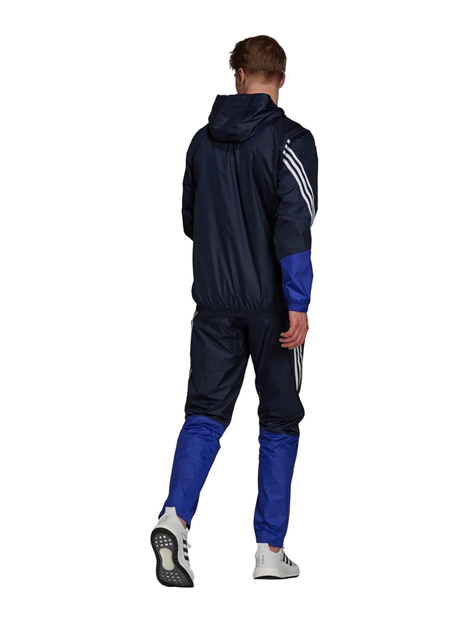 Adidas navy cheap tracksuit