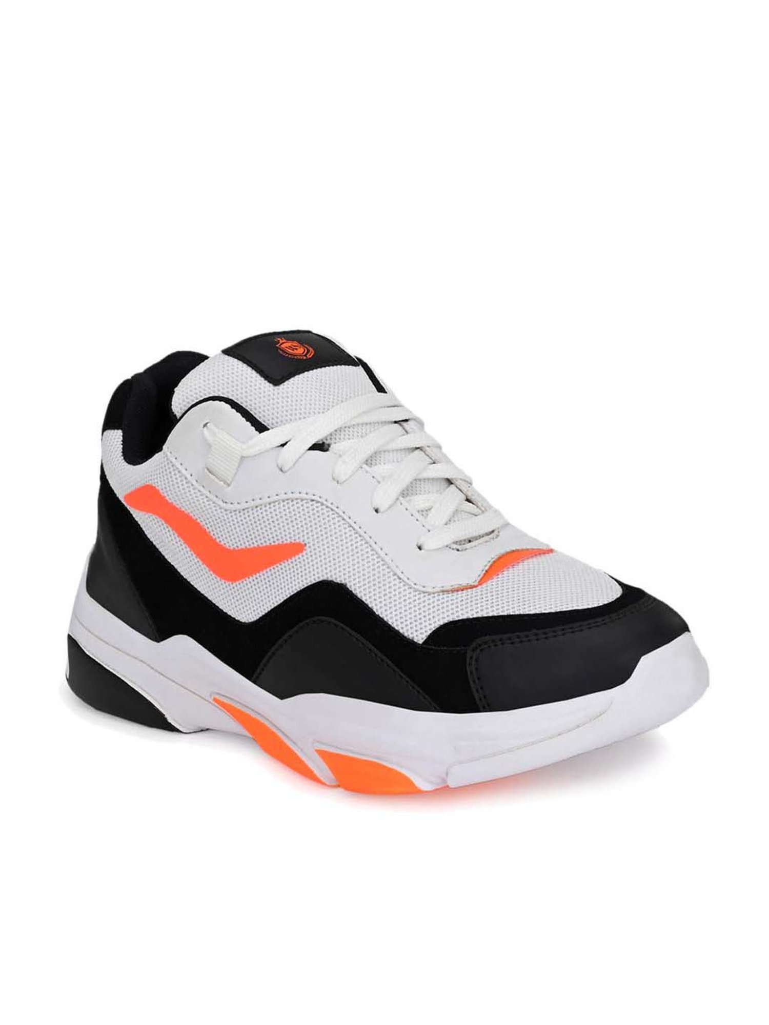 El Paso Men's White Casual Sneakers 