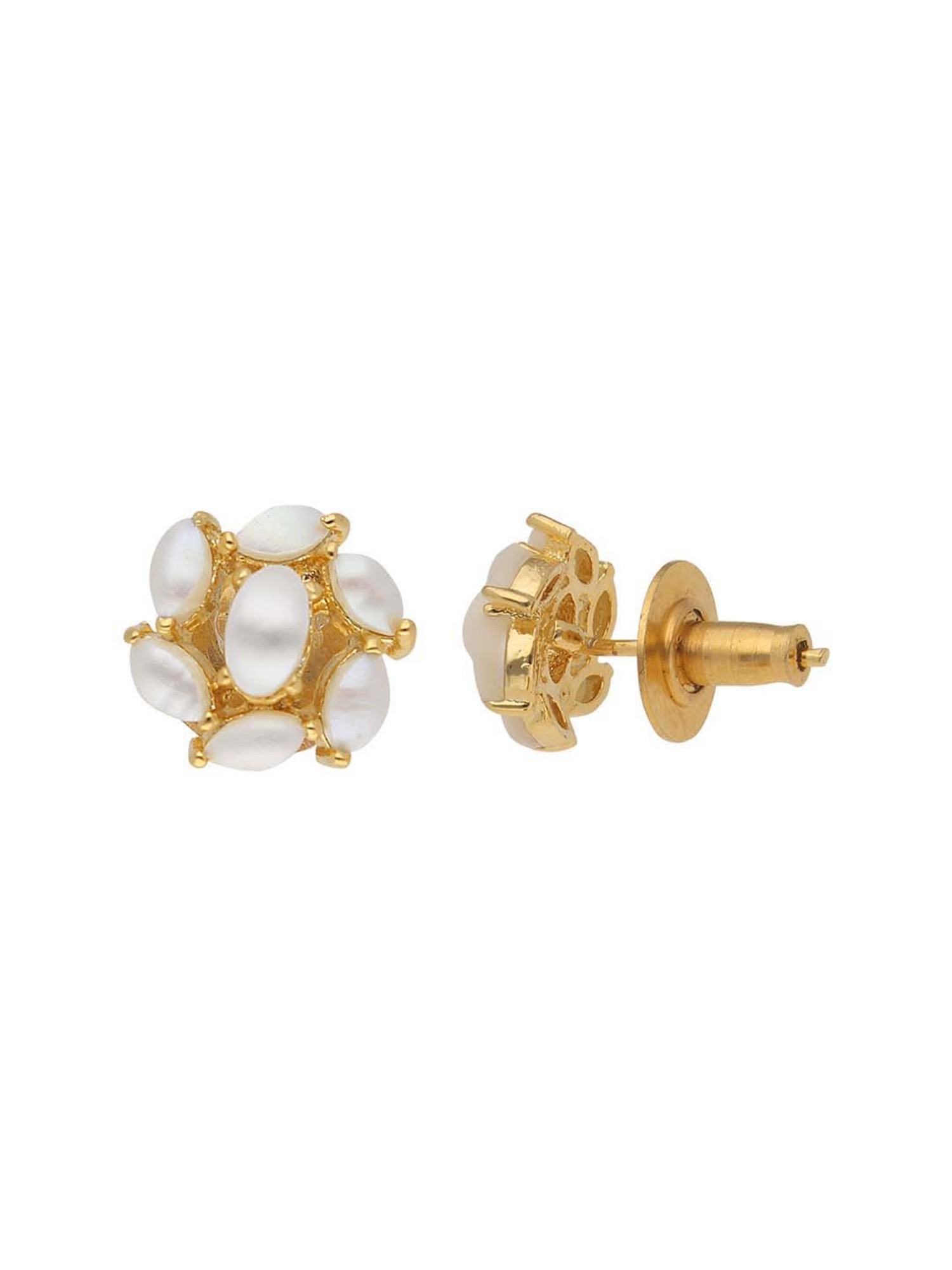 Buy Tiny Freshwater Pearl Earring Studs 9ct Gold Pearl Earrings Online in  India  Etsy