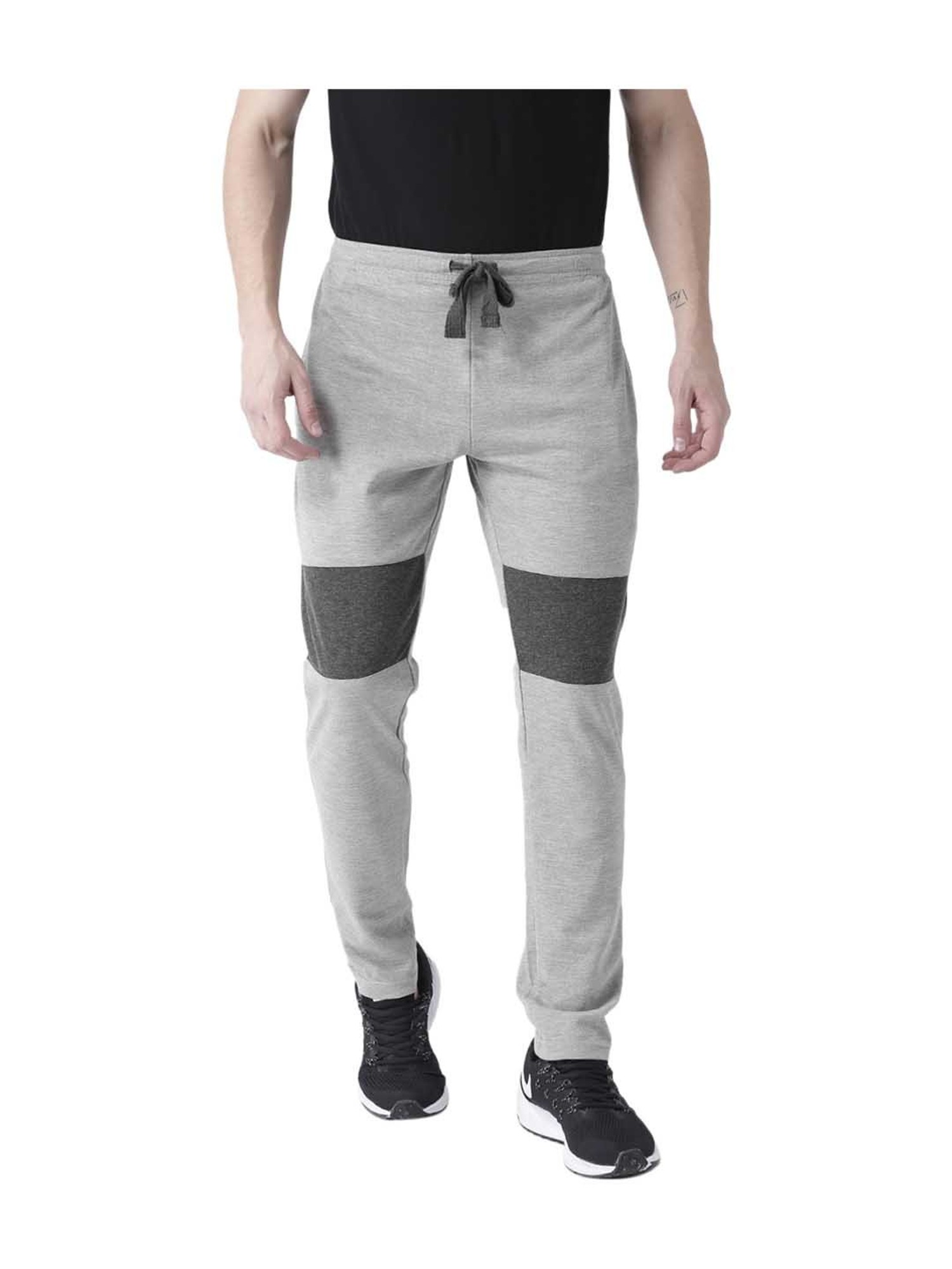 Buy PUMA Black Solid Polycotton Slim Fit Mens Track Pants  Shoppers Stop