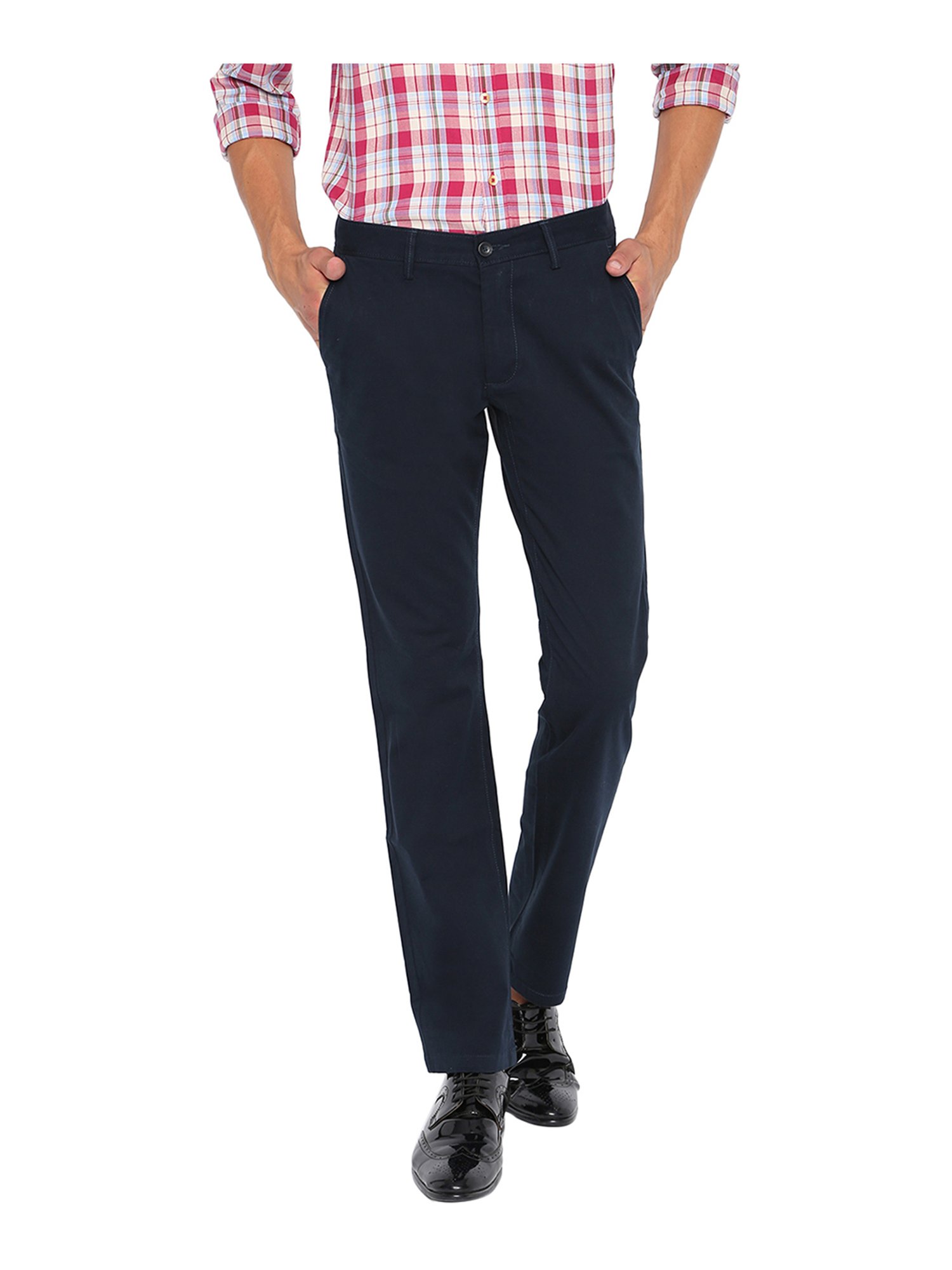 Buy Louis Philippe Grey Trousers Online  740071  Louis Philippe