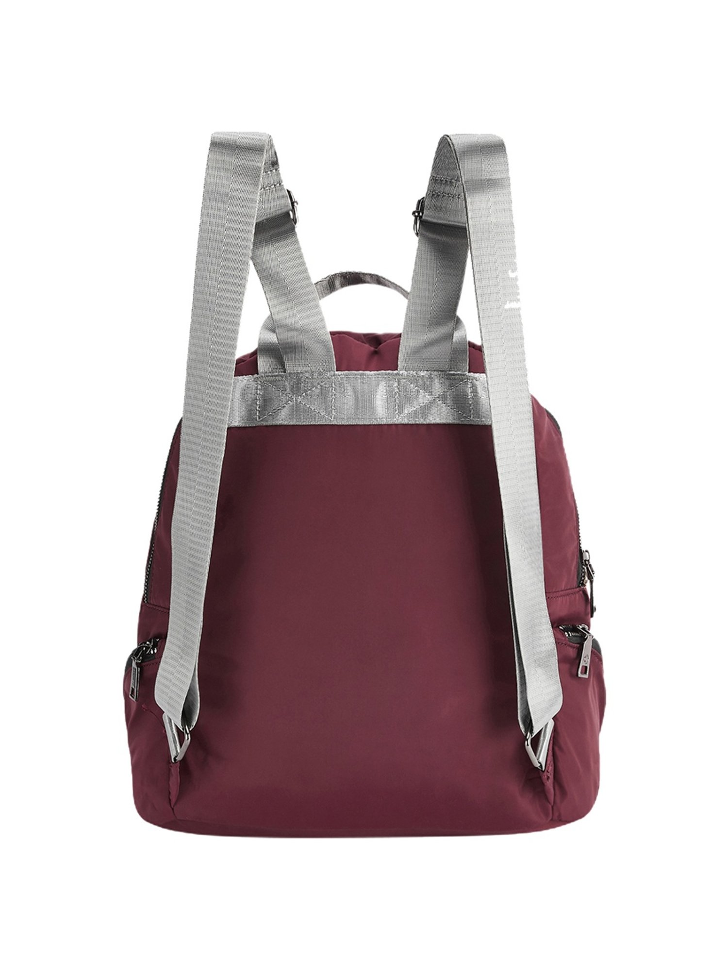 Buy Caprese Blythe Maroon Nylon Medium Backpack For Women At Best Price @  Tata CLiQ