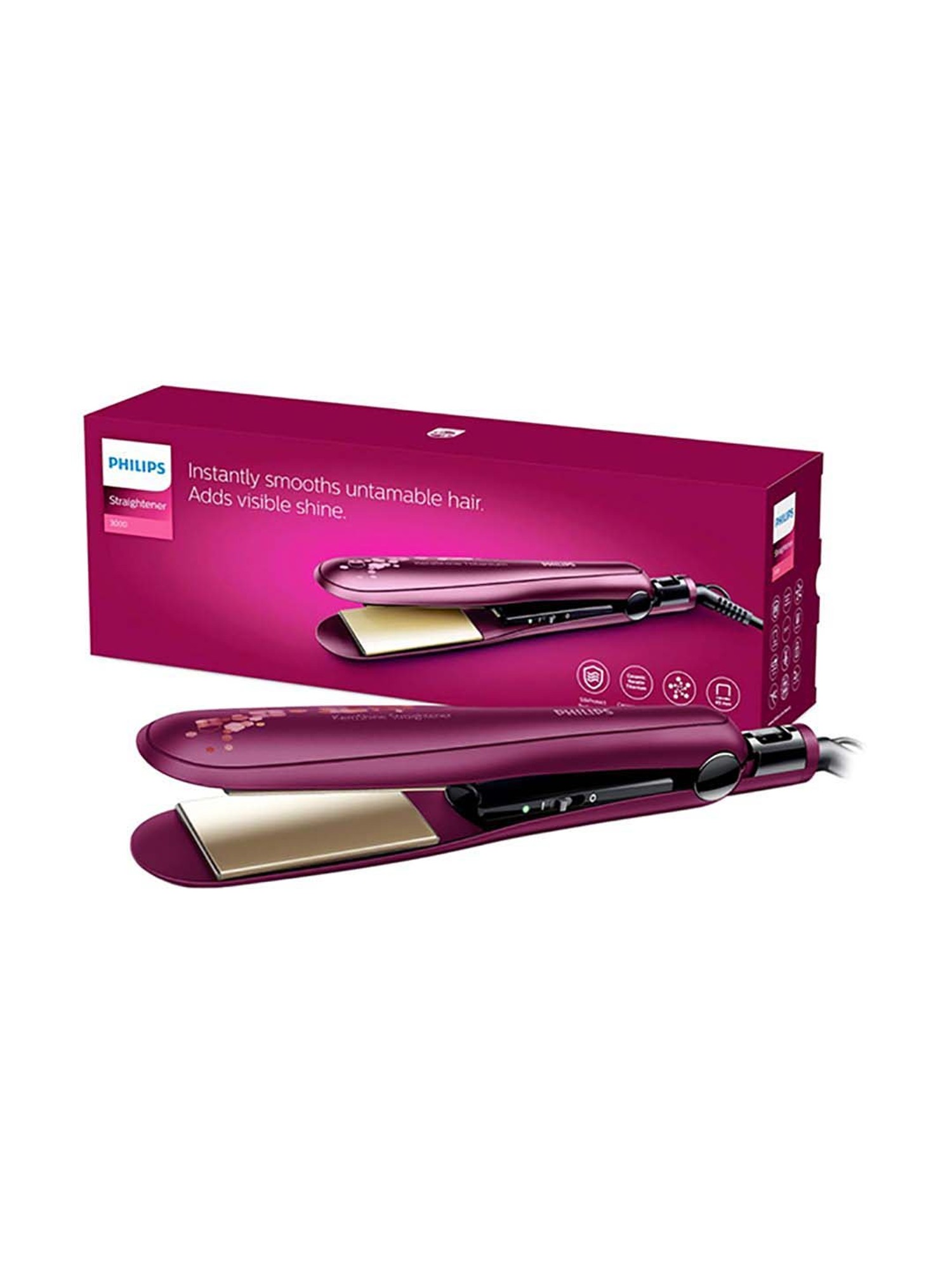 Buy Syska HS6812 Hair Straightener with 60 sec Rapid Heating Function ✔️  40% OFF