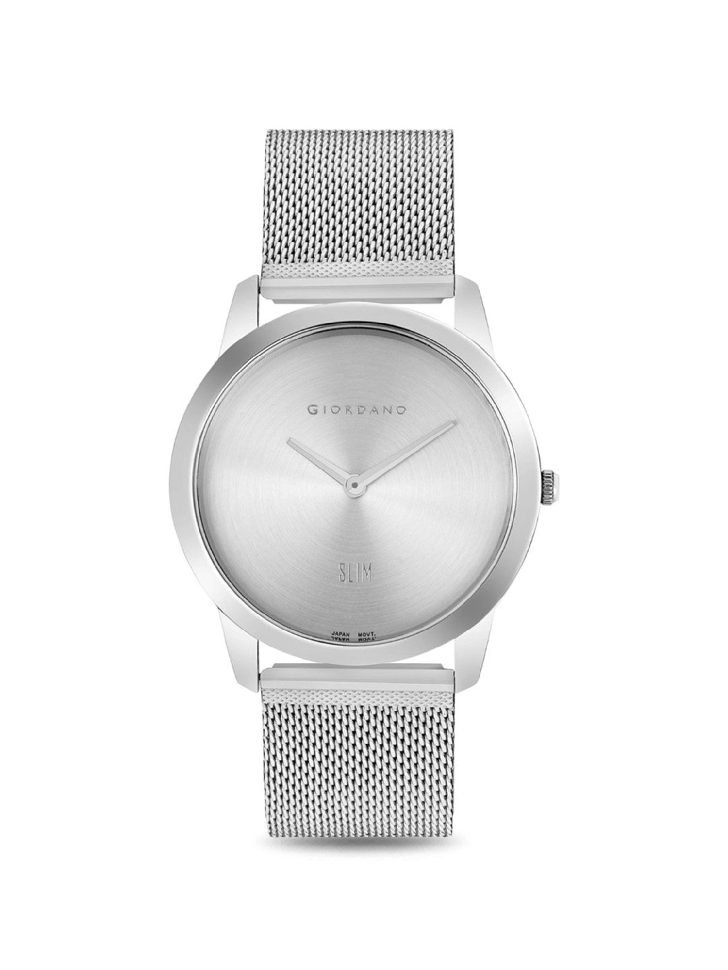 Giordano silver watch hot sale