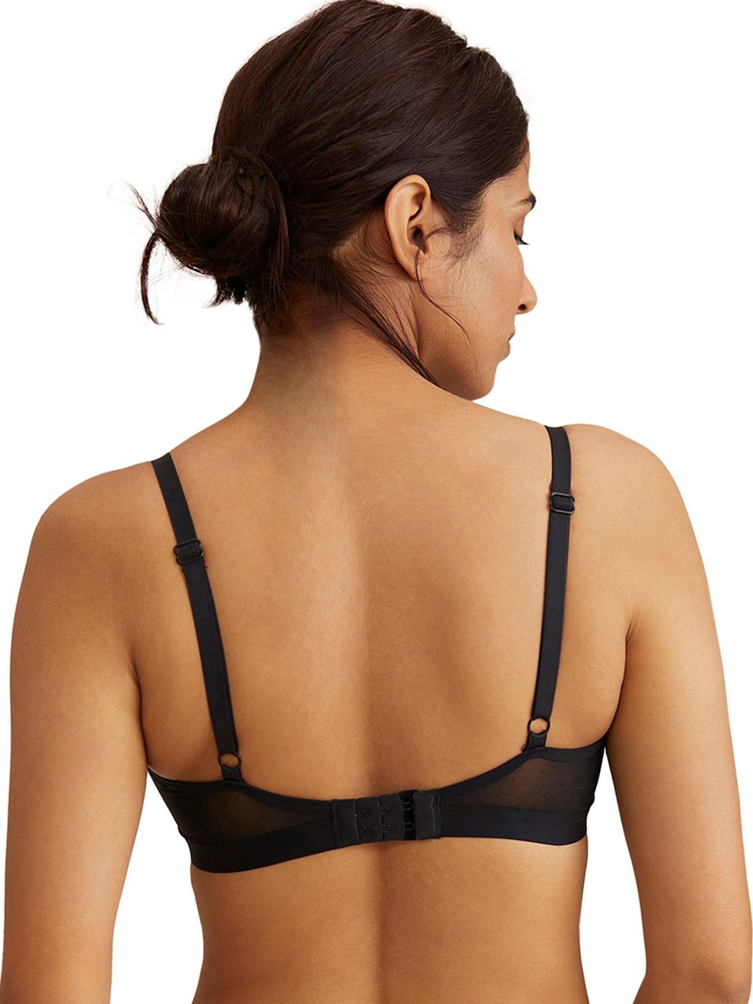 Buy Nykd Black Non Wired Non Padded Posture Corrector Full Coverage Bra for  Women Online @ Tata CLiQ