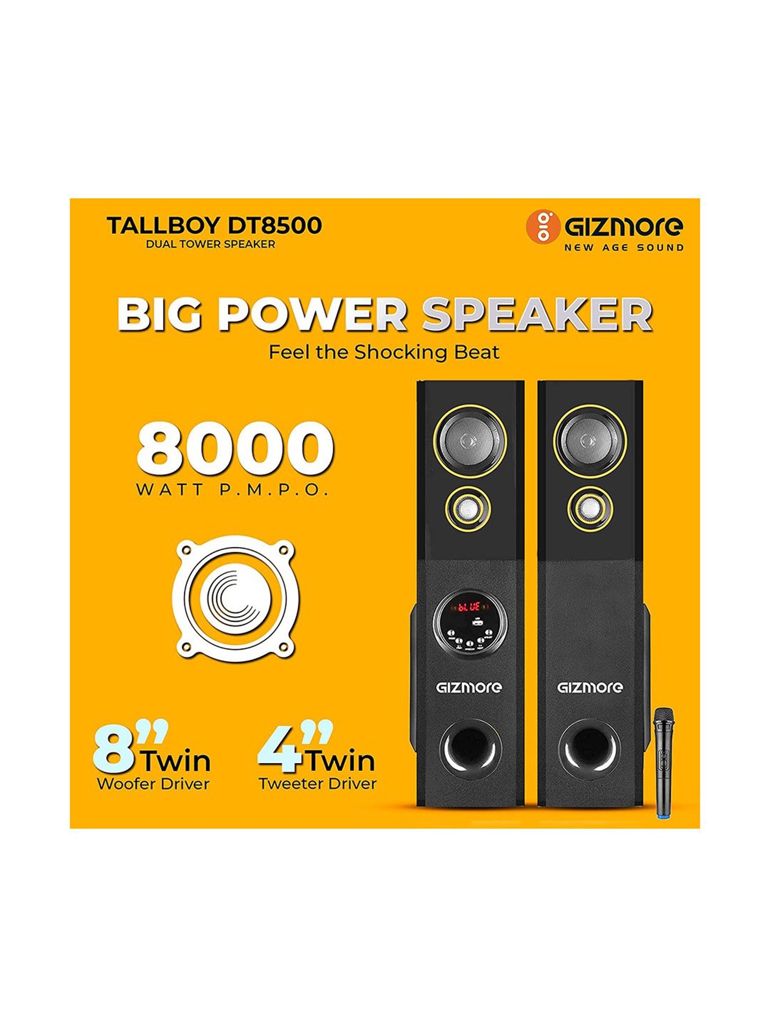 Pizarro best sale tower speaker