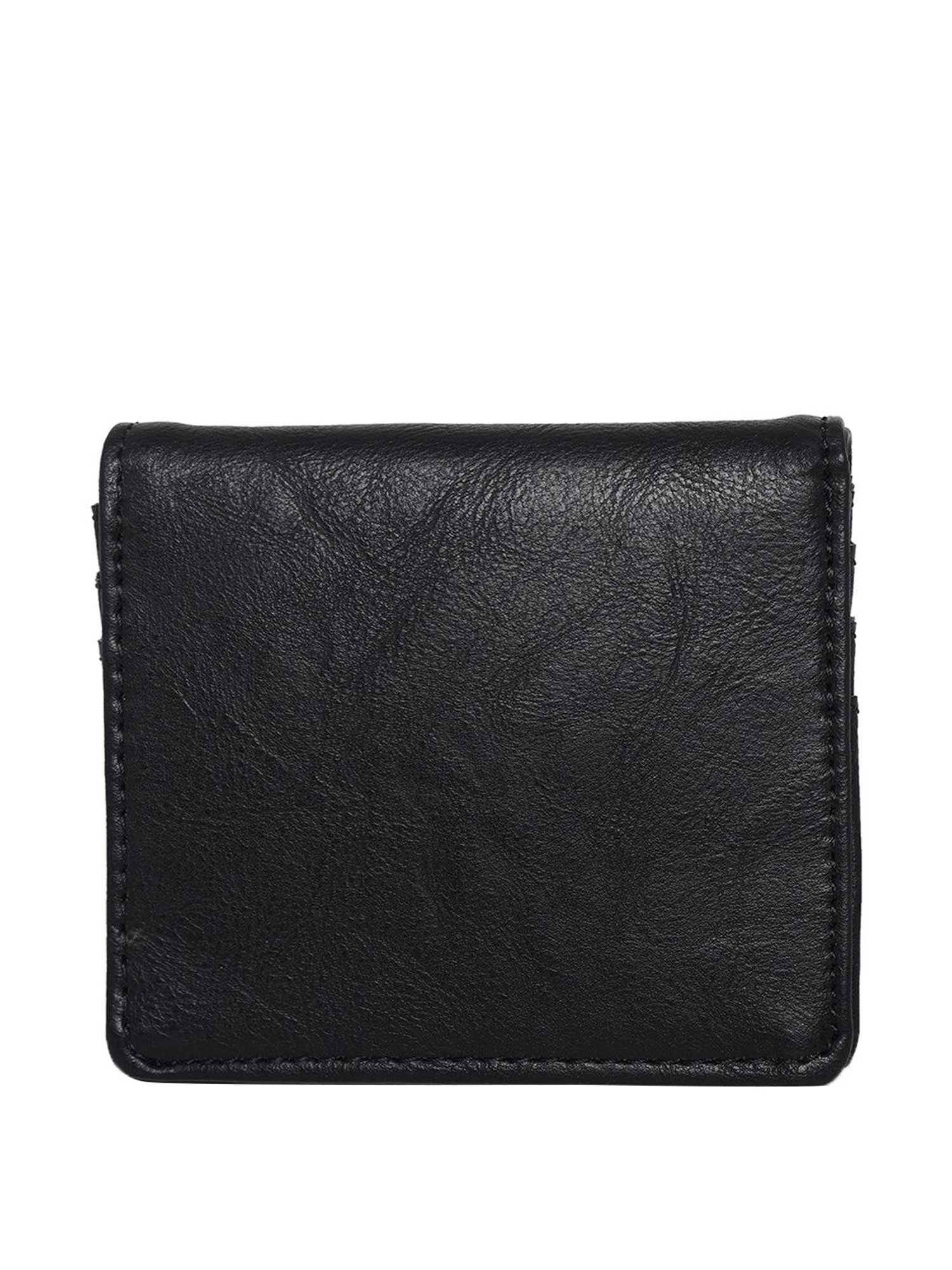 Guidi Black Coin Pouch