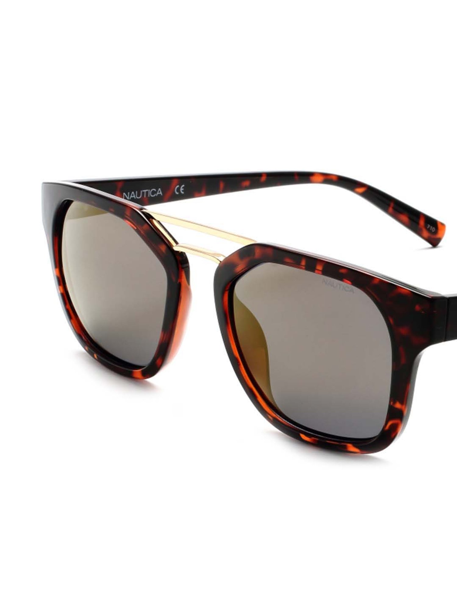 Nautica Men's Rx'able Sport Sunglasses, N9201S, Dark Tortoise, 55-19-145,  with Case - Walmart.com