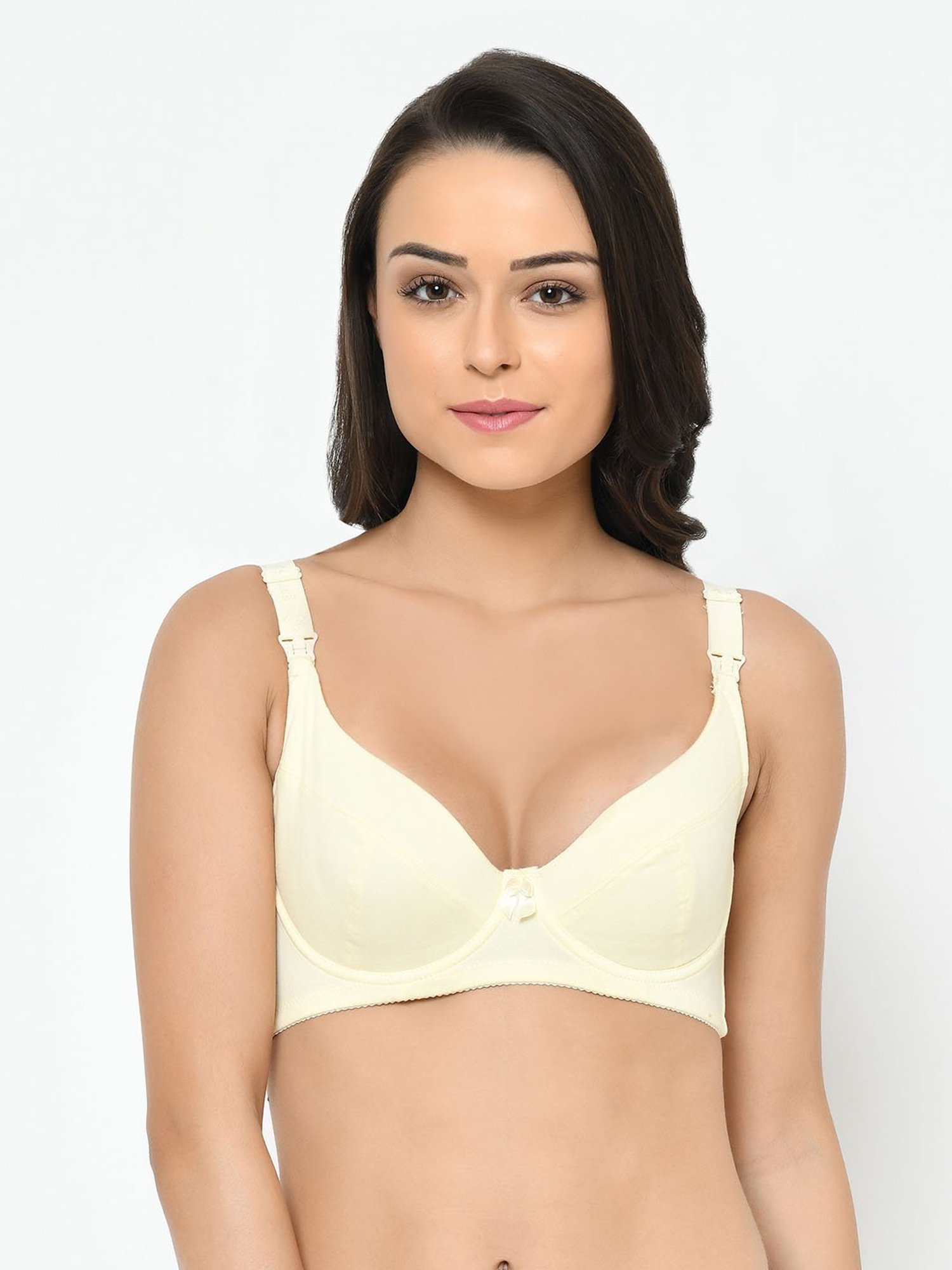 Only White Full Coverage Sports Bra