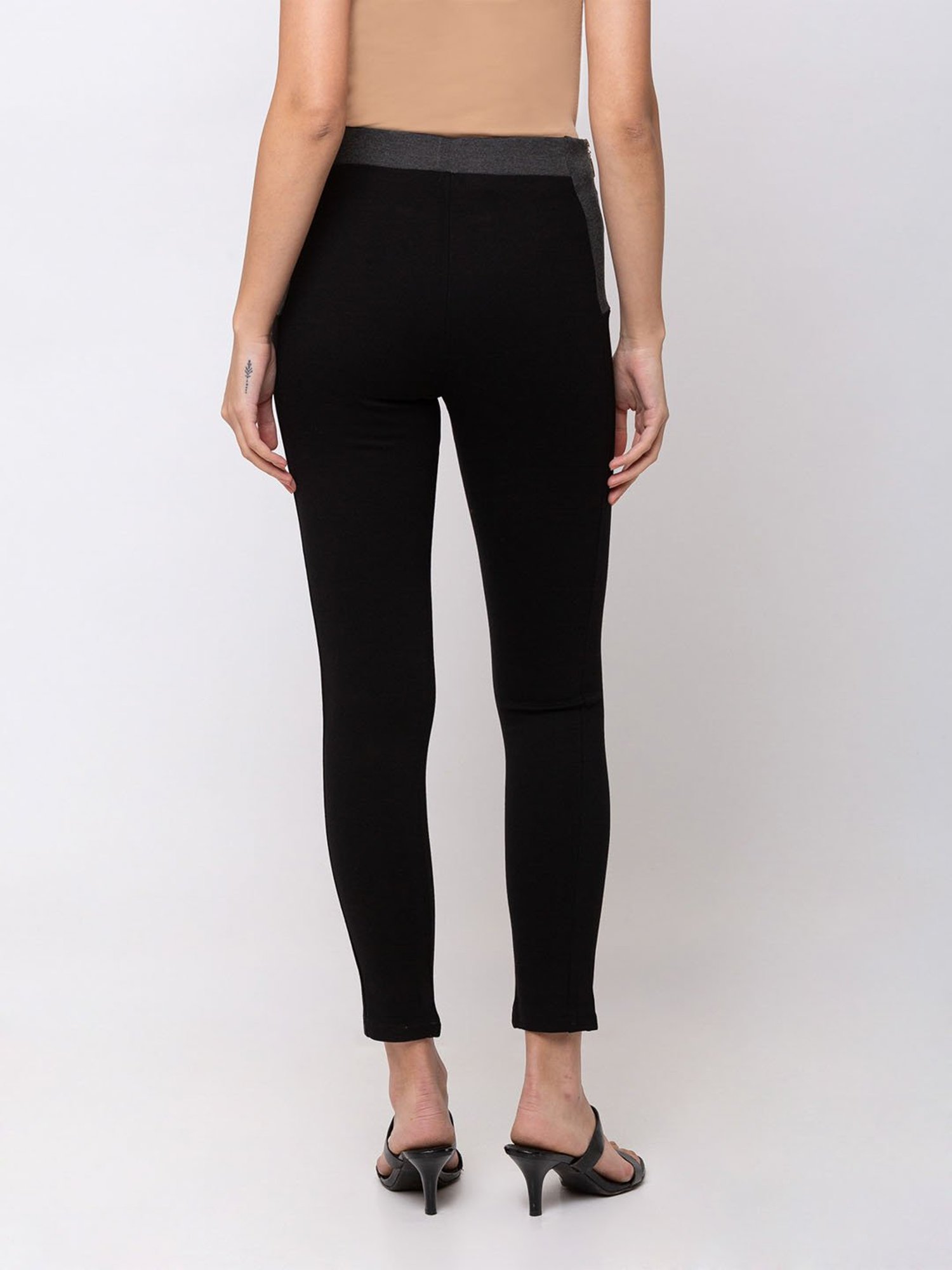 Buy Sheczzar Black Slim Fit Jeggings for Women Online @ Tata CLiQ