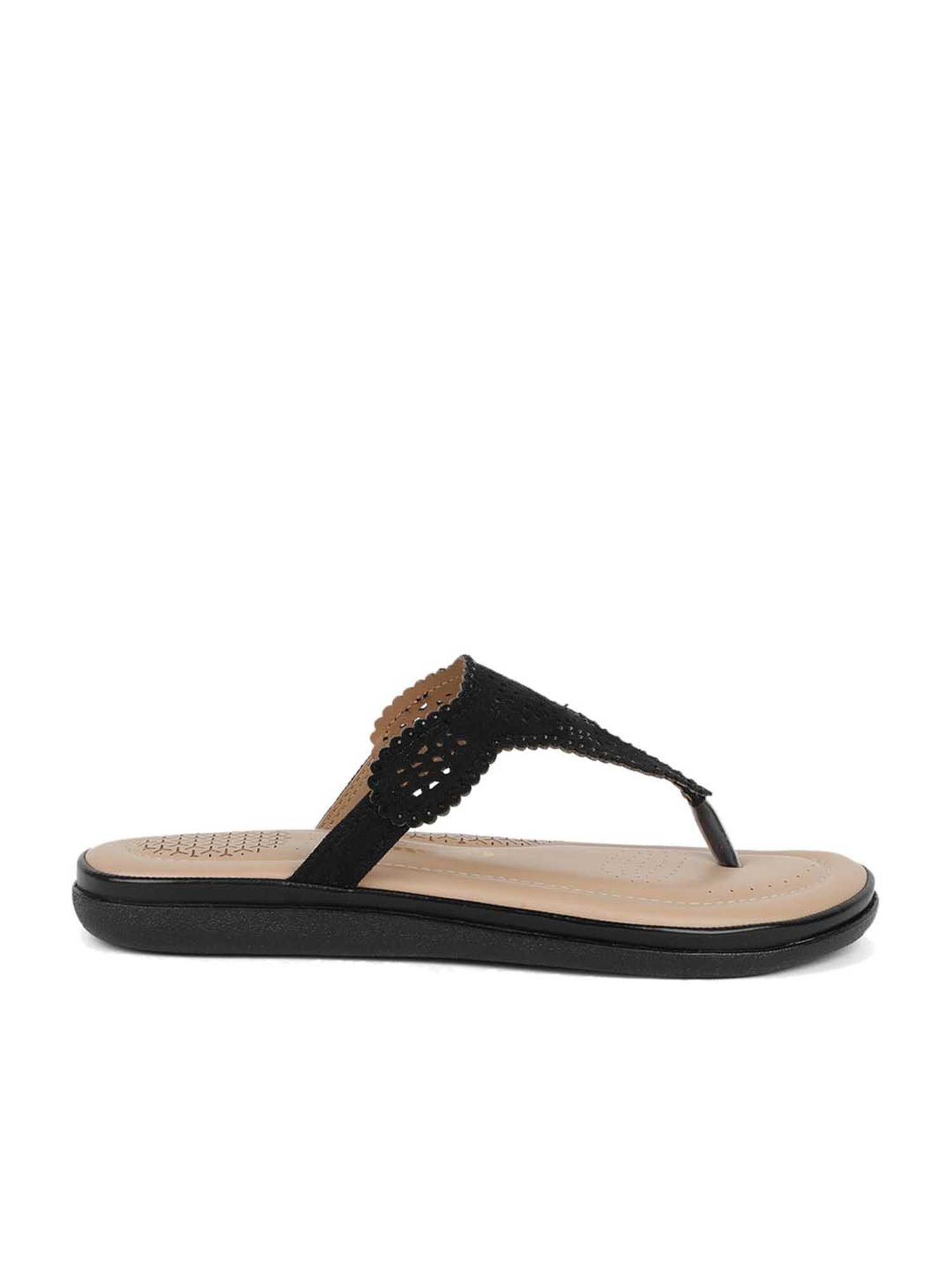 Buy Bata Penny Laser Tan Thong Sandals for Women at Best Price @ Tata CLiQ
