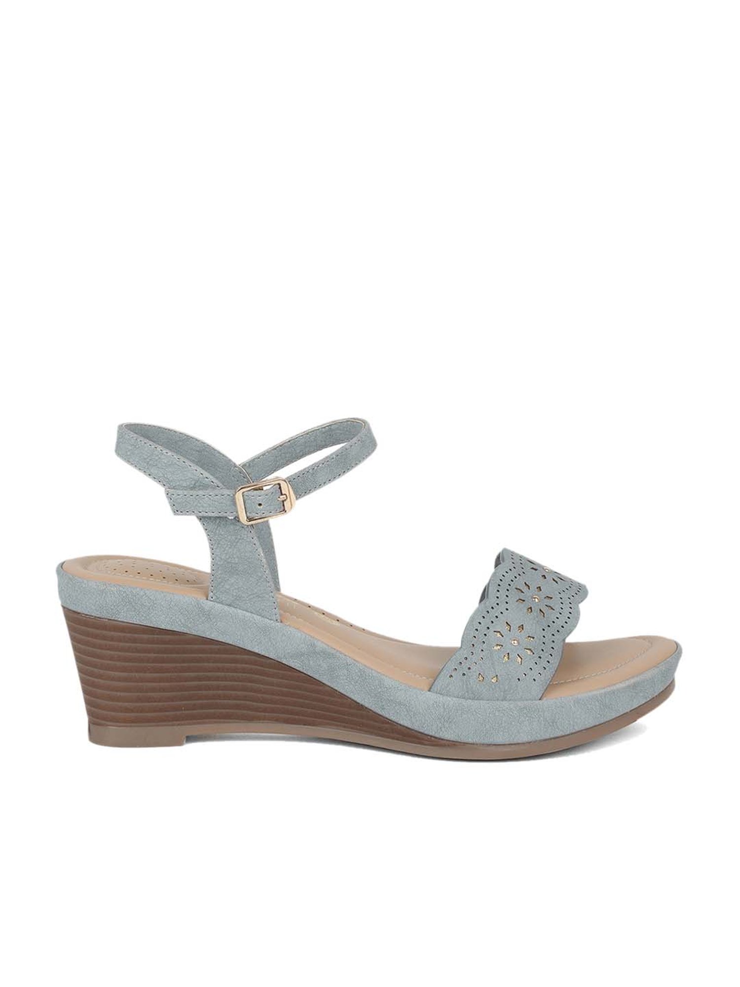 White Mountain Women's All Dres Wedge Sandal | Famous Footwear