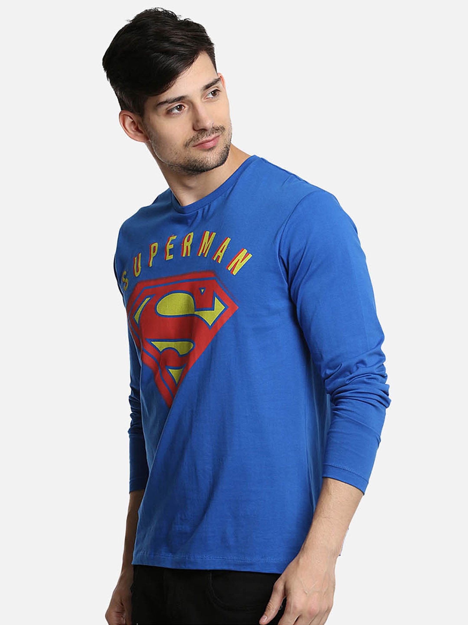 Superman t shirt full 2025 sleeve