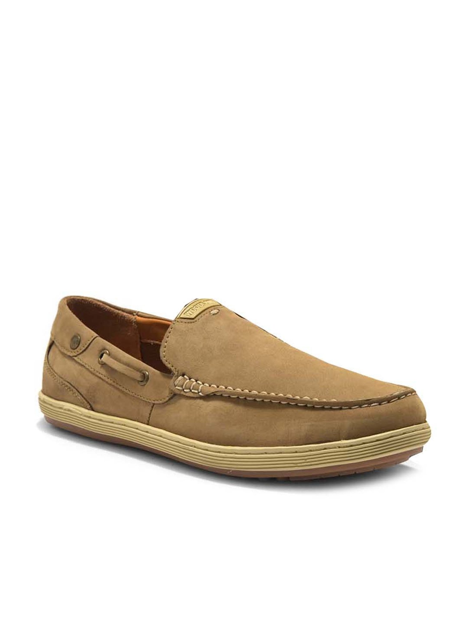 Woodland leather clearance boat shoes