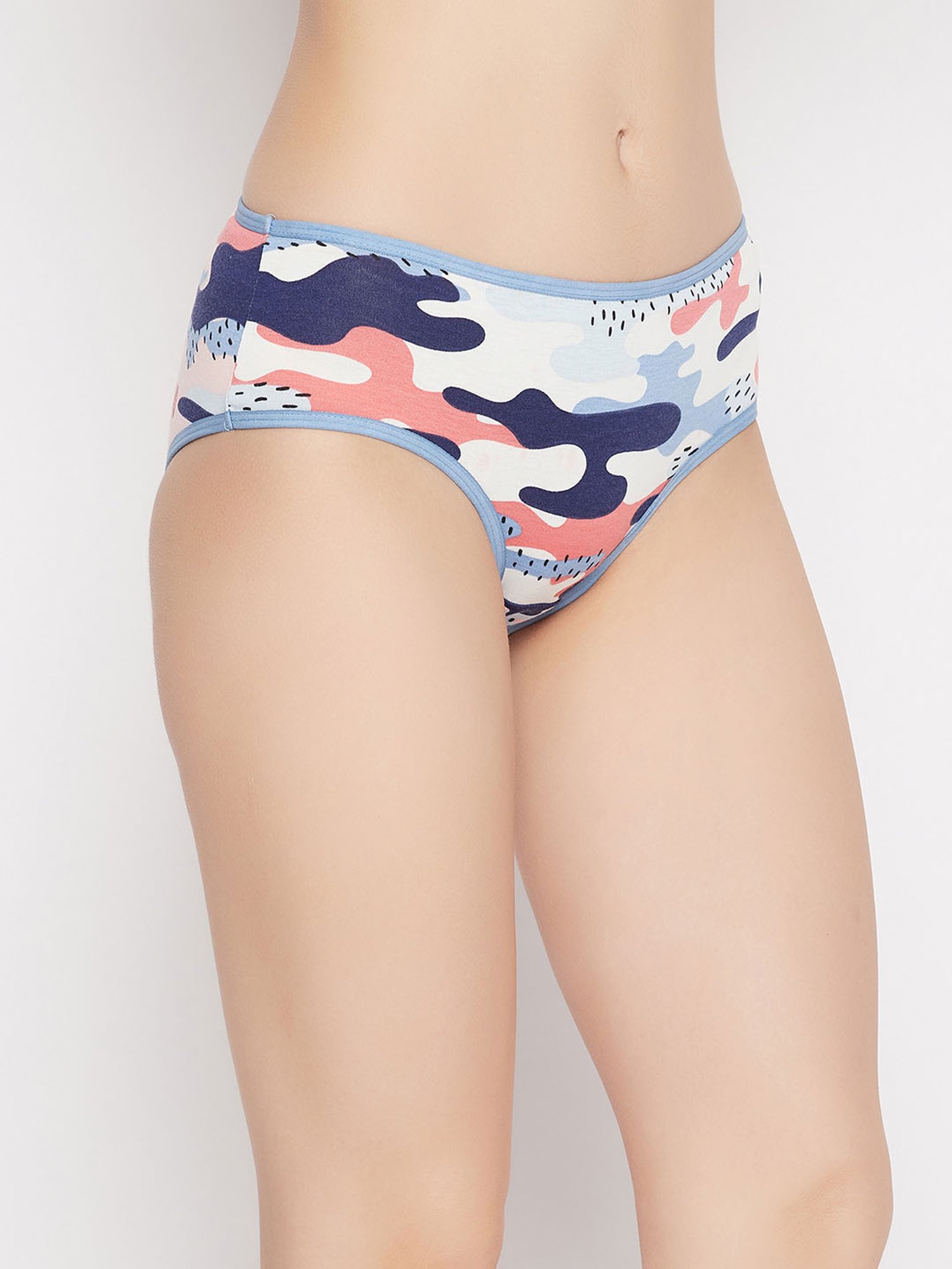 Buy Clovia Multicolor Camo Print Hipster Panty for Women Online @ Tata CLiQ