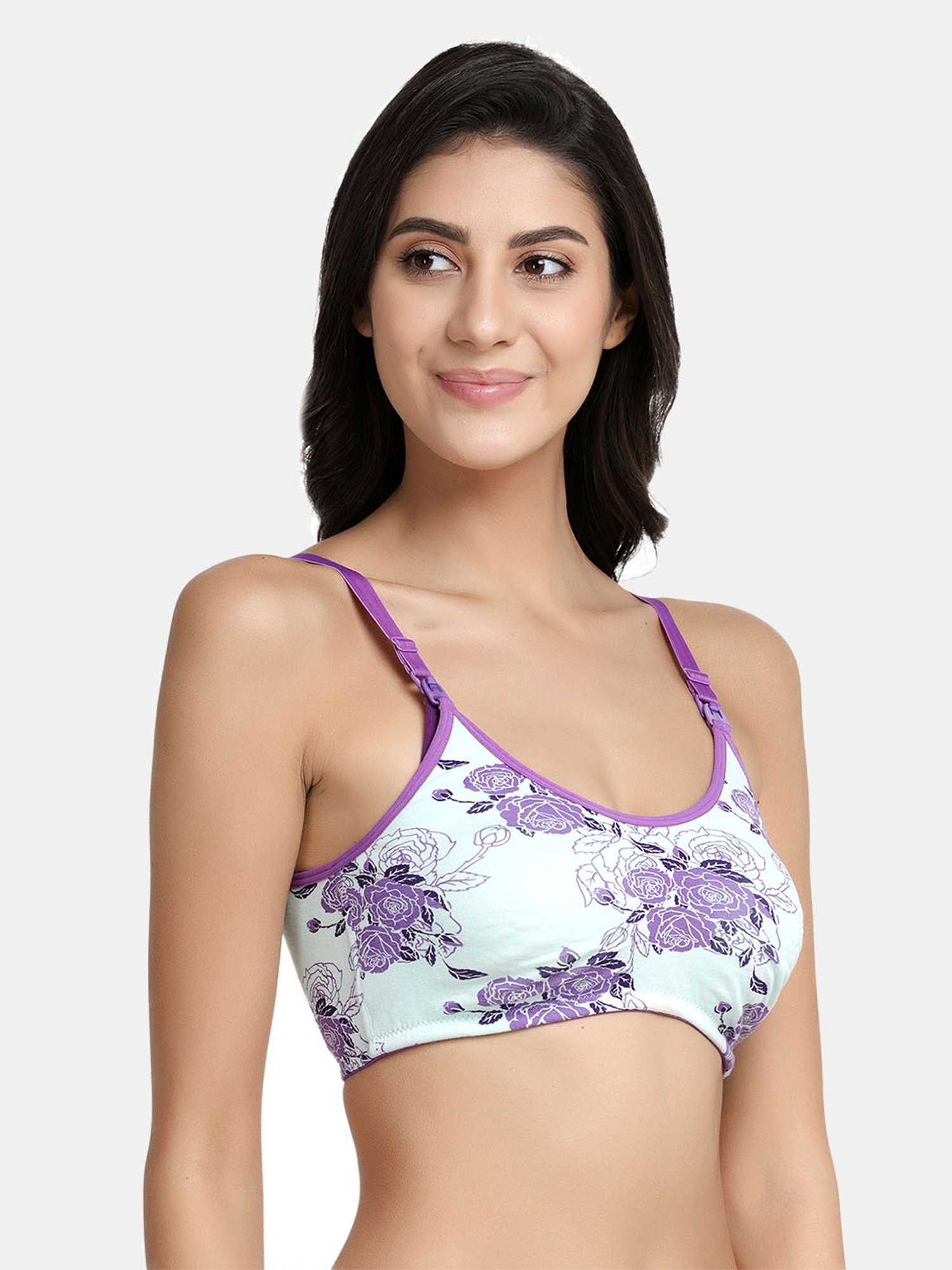 Buy Inner Sense Multicolored Non Padded Nursing Bra (Pack Of 3