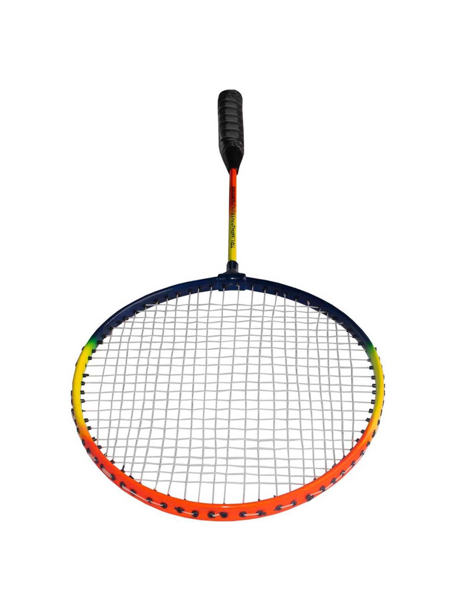 Triumph Multicolored Badminton Racquet with ZX Feather Shuttlecock