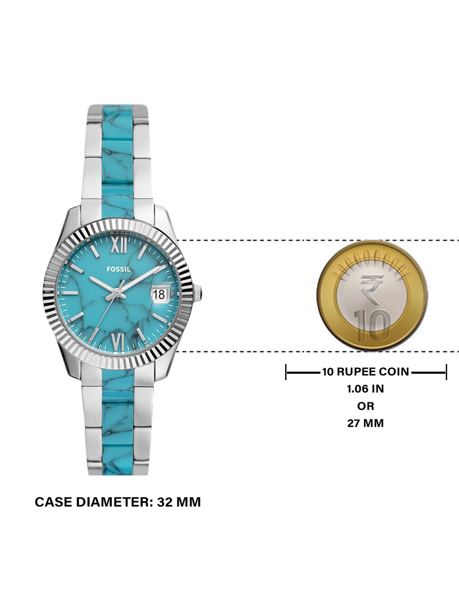 Buy Fossil ES5077 Scarlette Mini Analog 