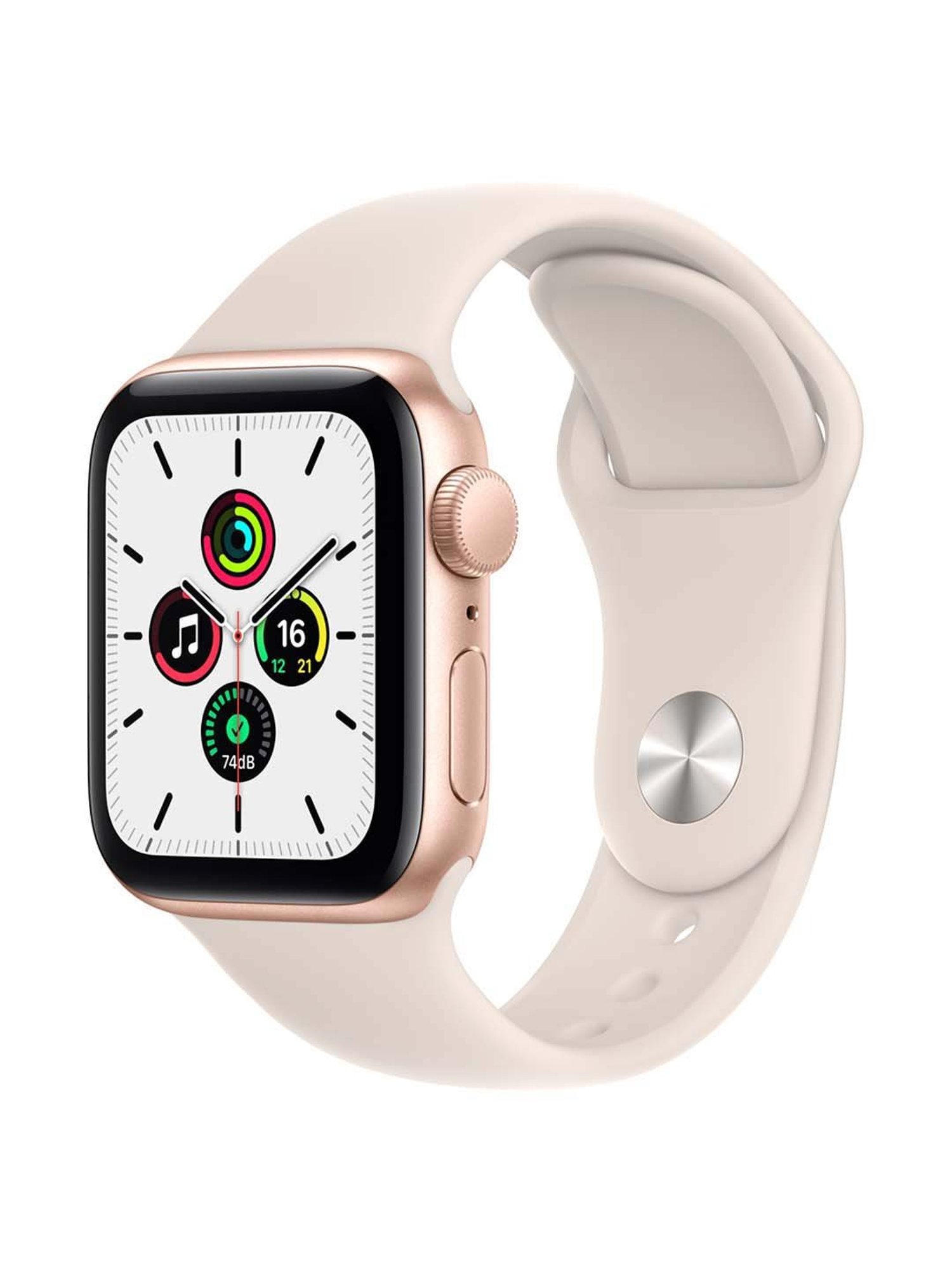 Buy New Apple Watch SE GPS 40mm with Starlight Online At Best