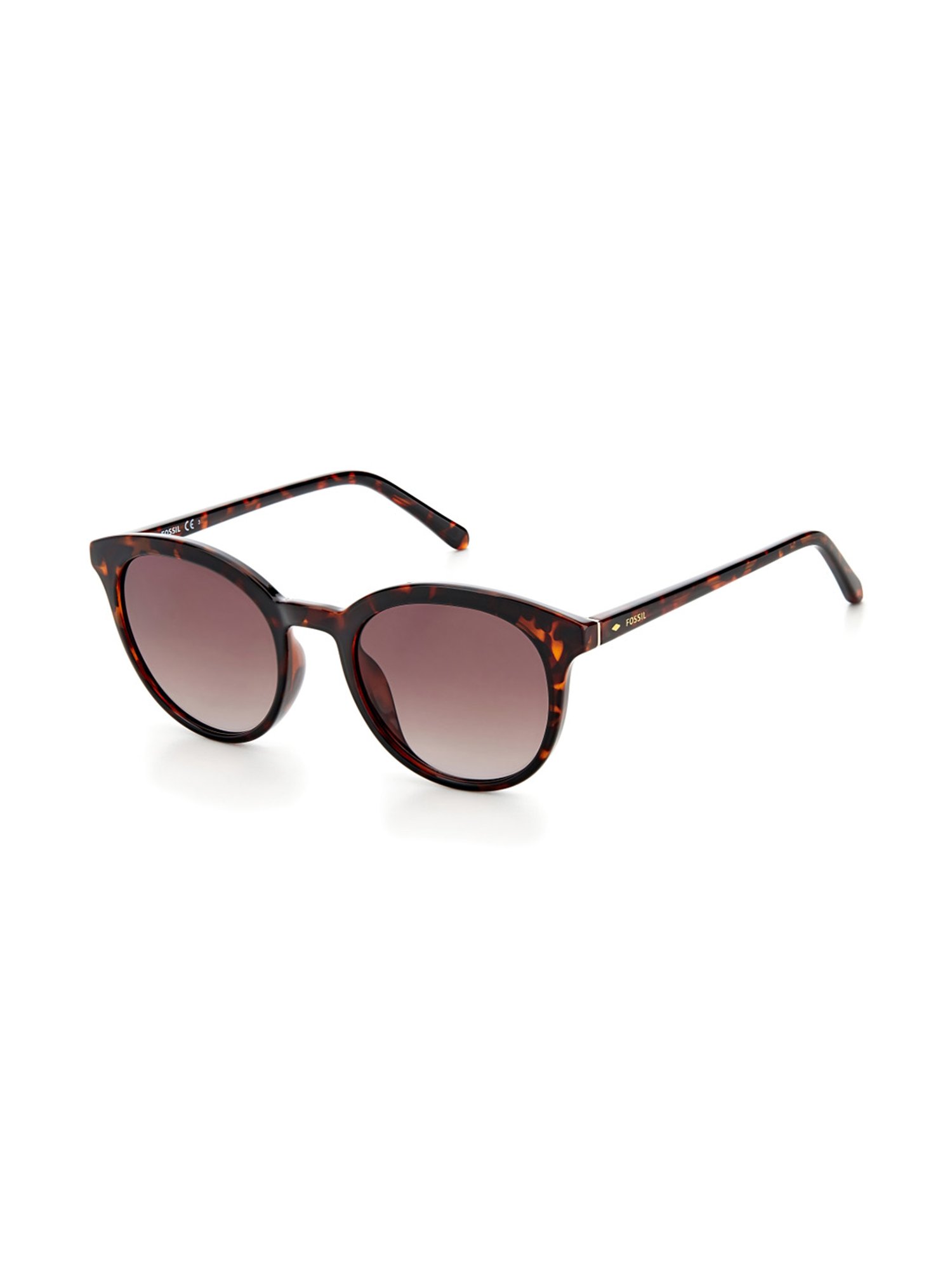 Buy Fossil Women's Polarized Cat-Eye Acetate Burgundy Plastic Sunglasses at  Amazon.in