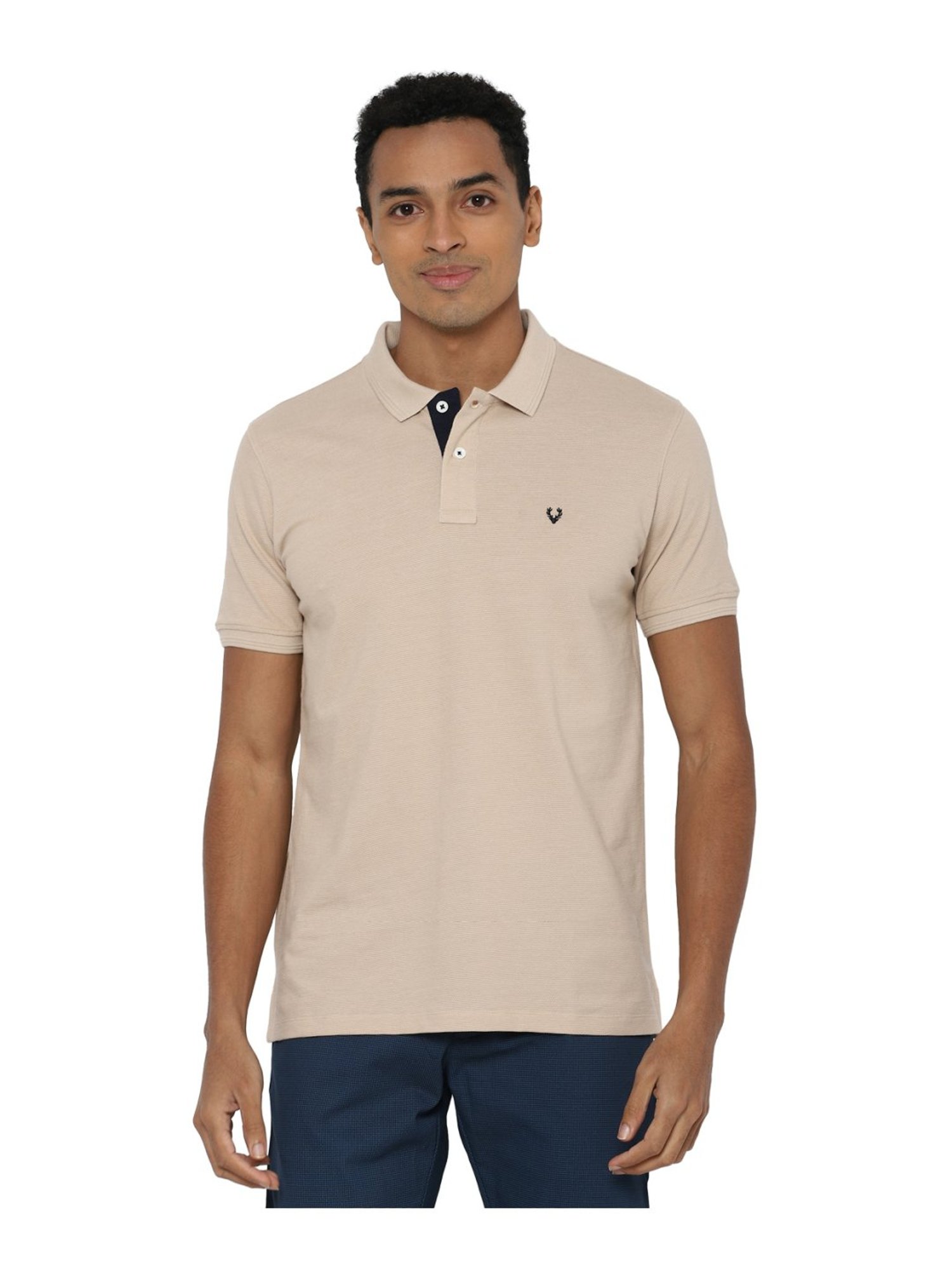 Buy Allen Solly White & Blue Cotton Regular Fit Printed Shirt for Mens  Online @ Tata CLiQ