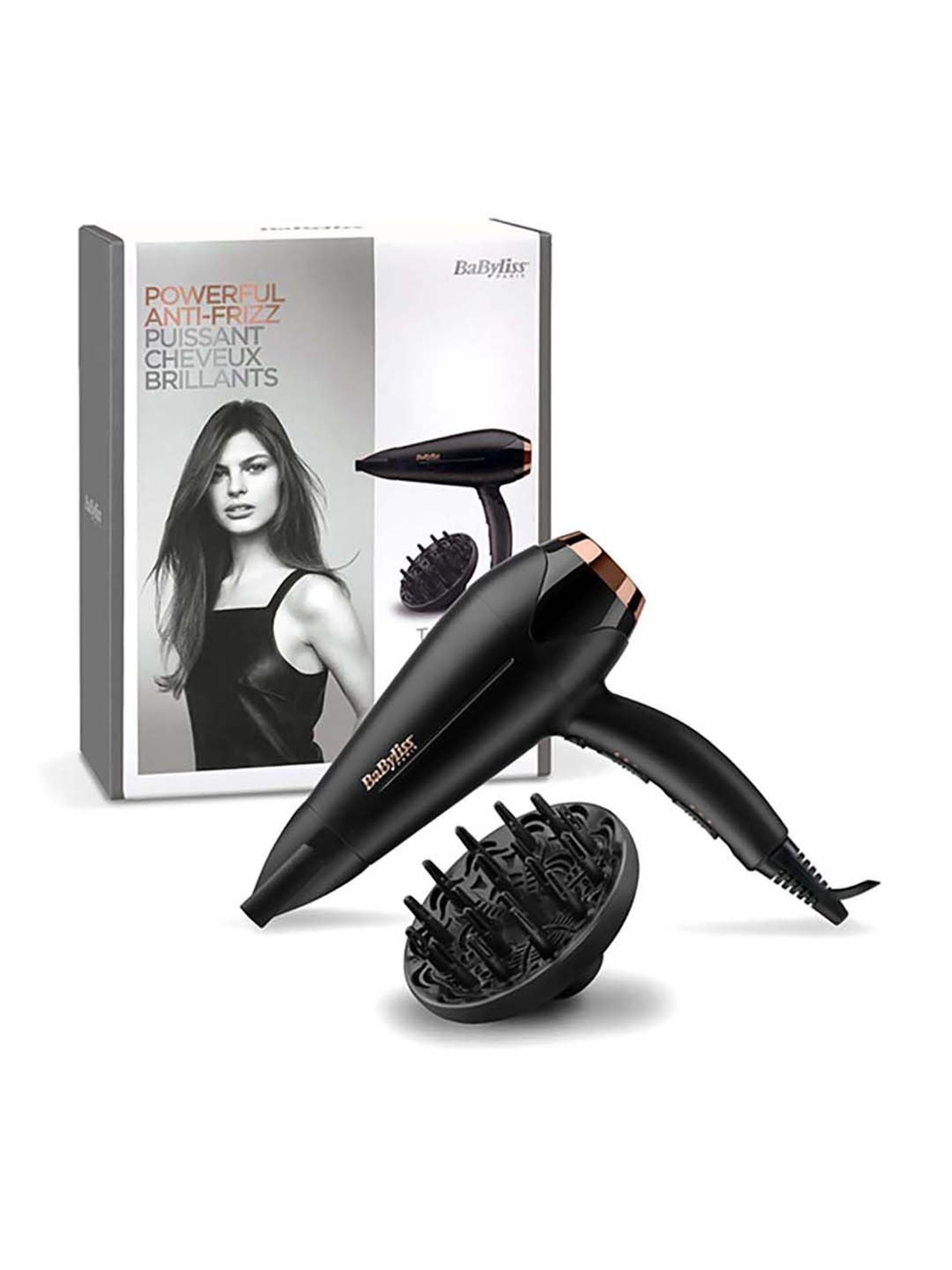 Buy Babyliss Dc Dryer 2200W Hair Dryer (Black and Gold) Online At Best  Price @ Tata CLiQ