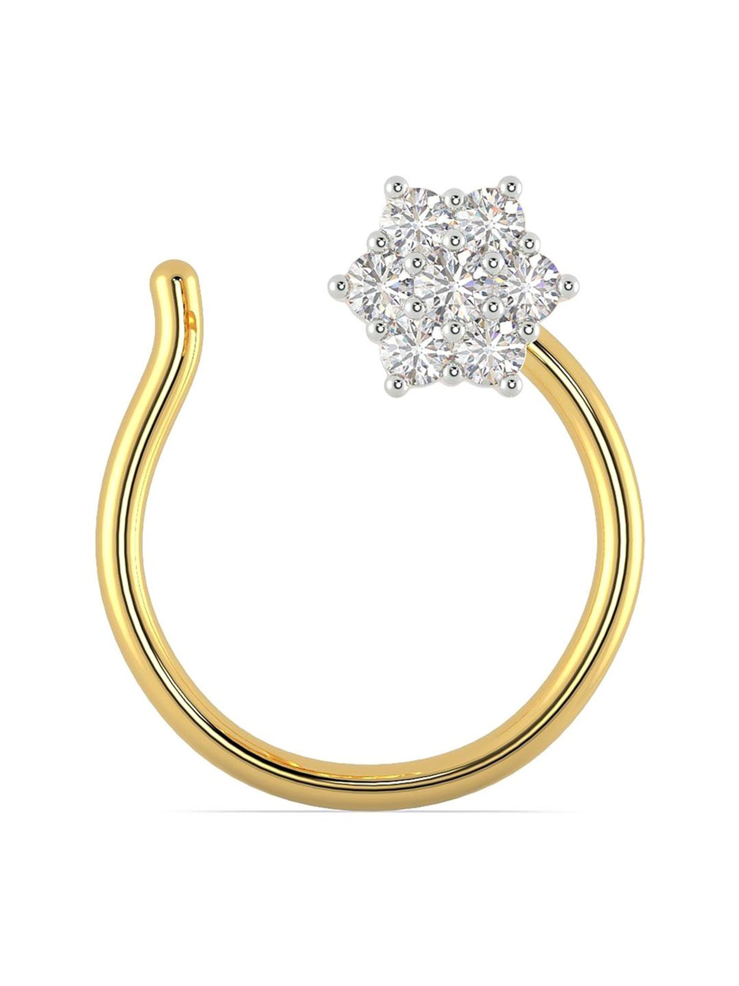 Diamond nose ring hot sale malabar gold