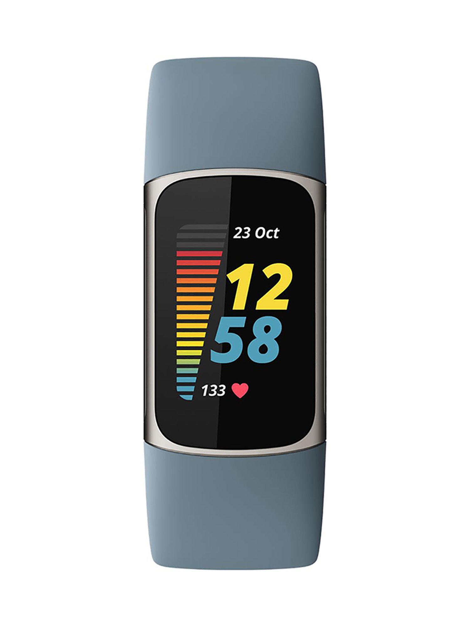 Fitbit Charge 5 Health and Fitness Tracker (Steel Blue/Platinum