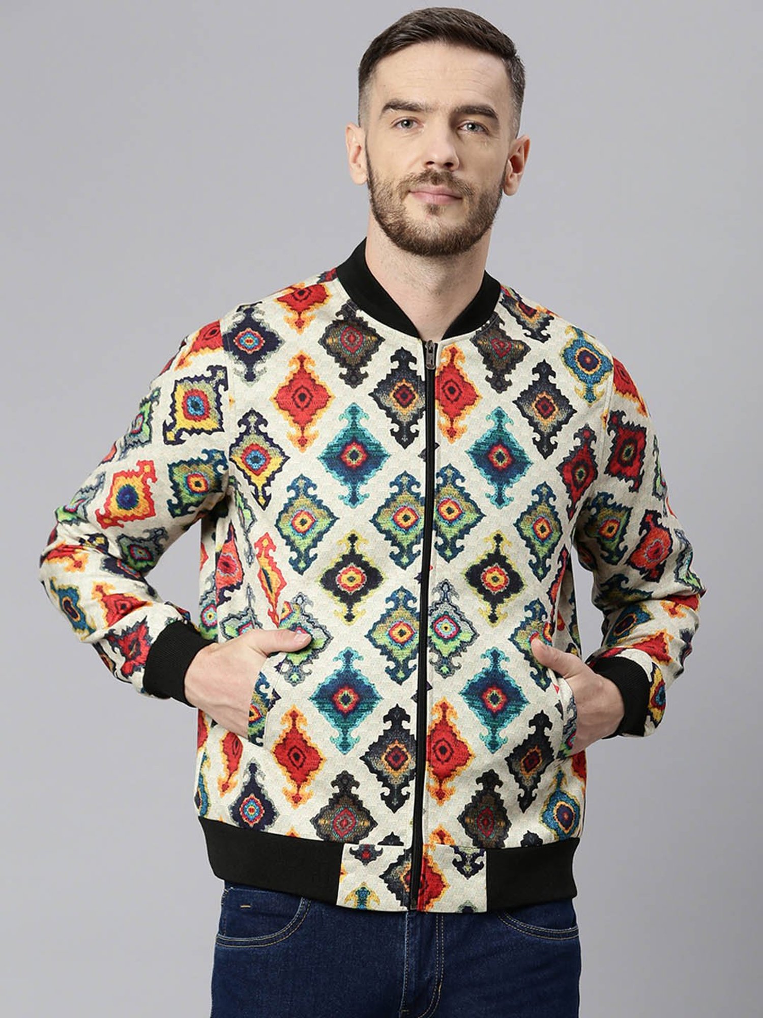 Printed Bomber - Buy Printed Bomber online in India