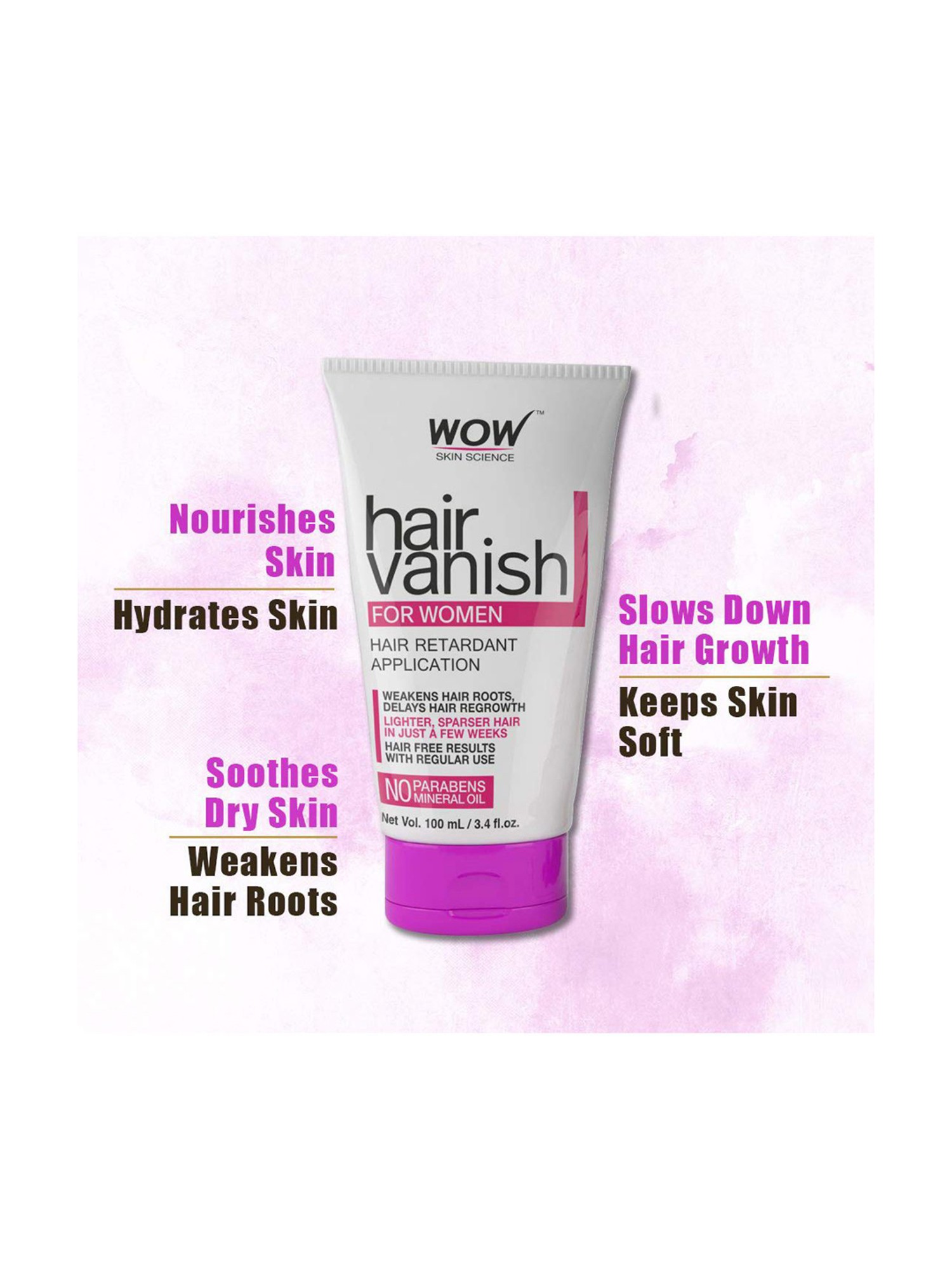 Buy Wow Skin Science Hair Vanish for Women - 100 ml Online At Best Price @  Tata CLiQ