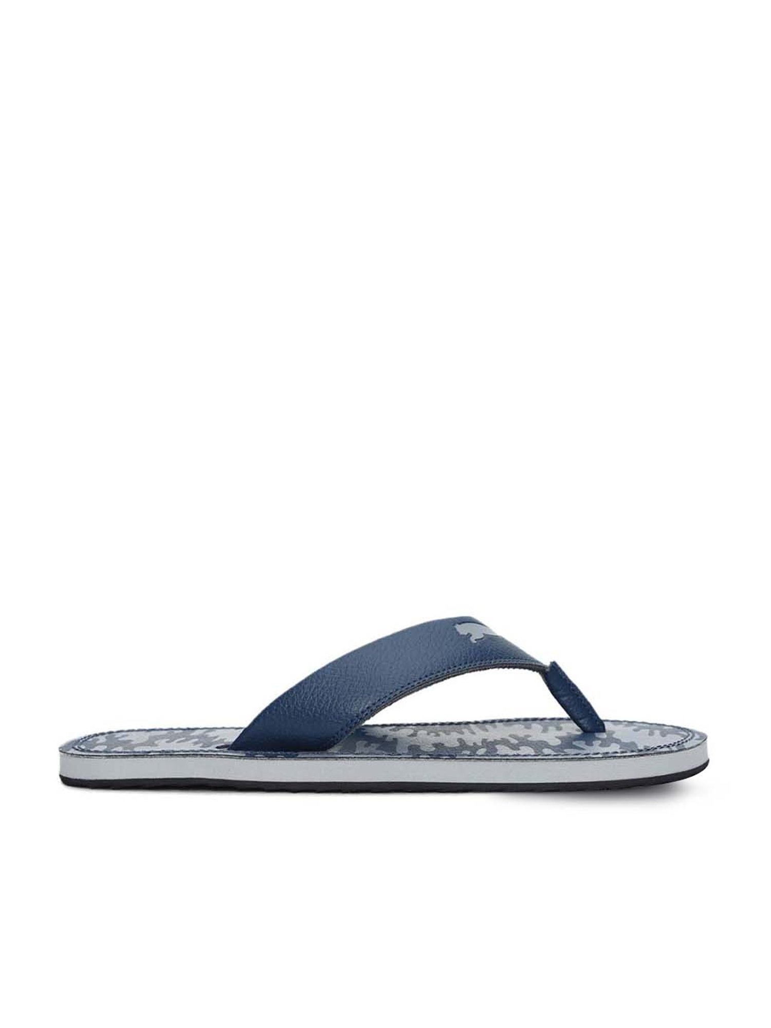 Buy Puma Men s Ketava Graphic v2 IDP Denim Blue Flip Flops for Men