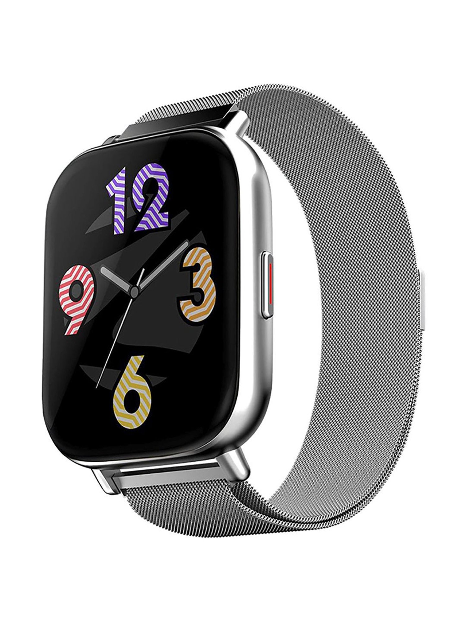 Zebronics Zeb-Fit7220CH Fitness Smartwatch (Metallic Silver)