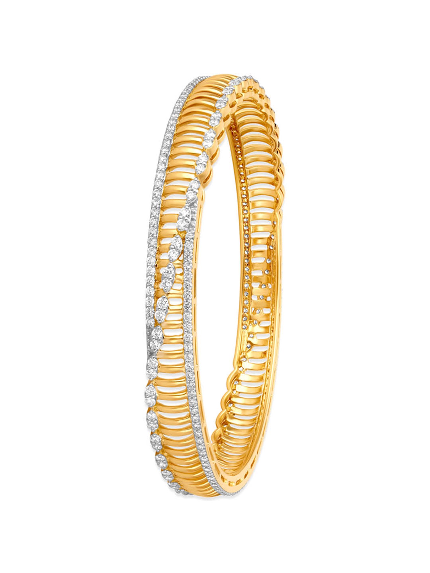 Tanishq 18 clearance carat gold bangles